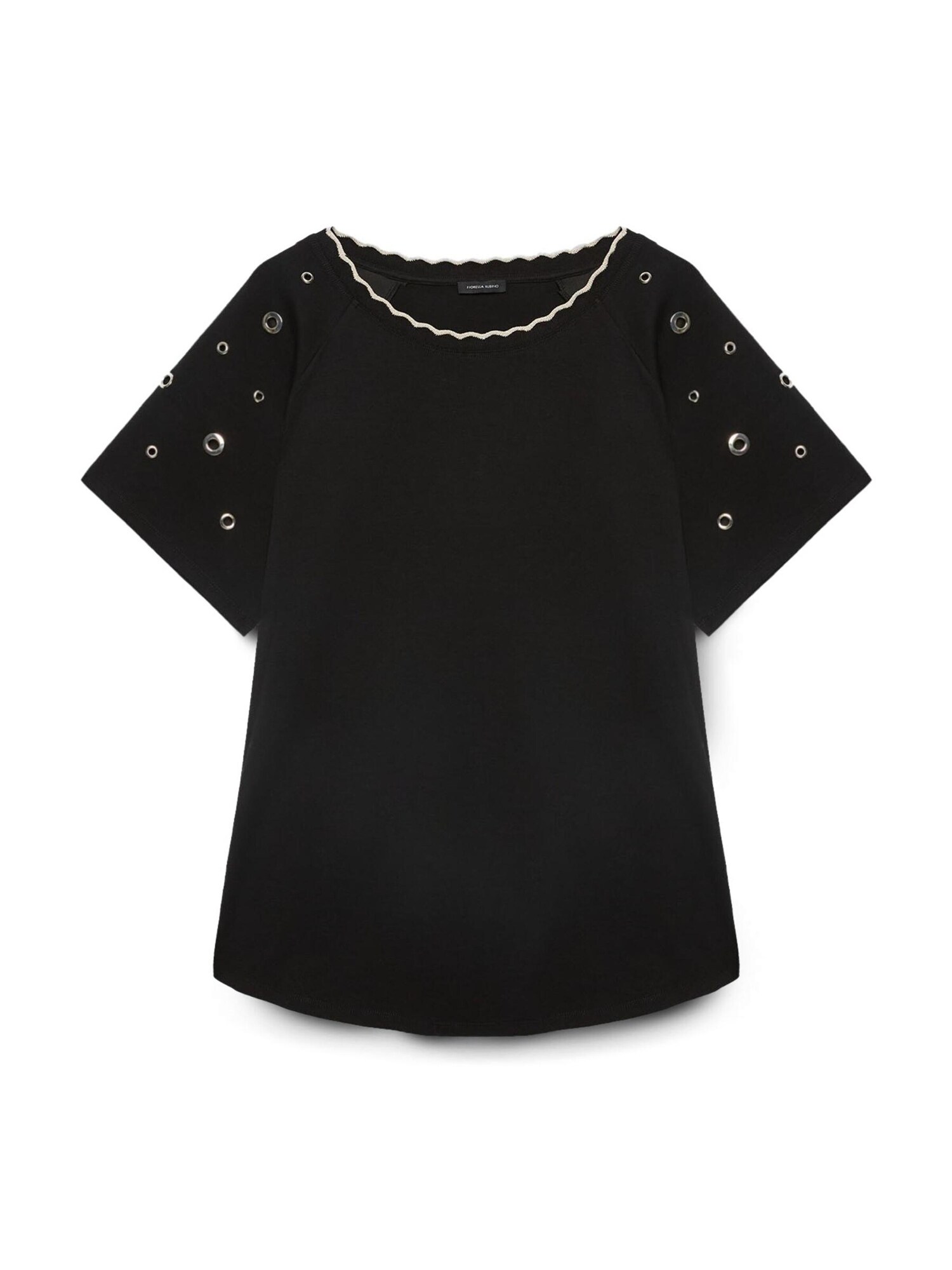 Fiorella Rubino Top  negro