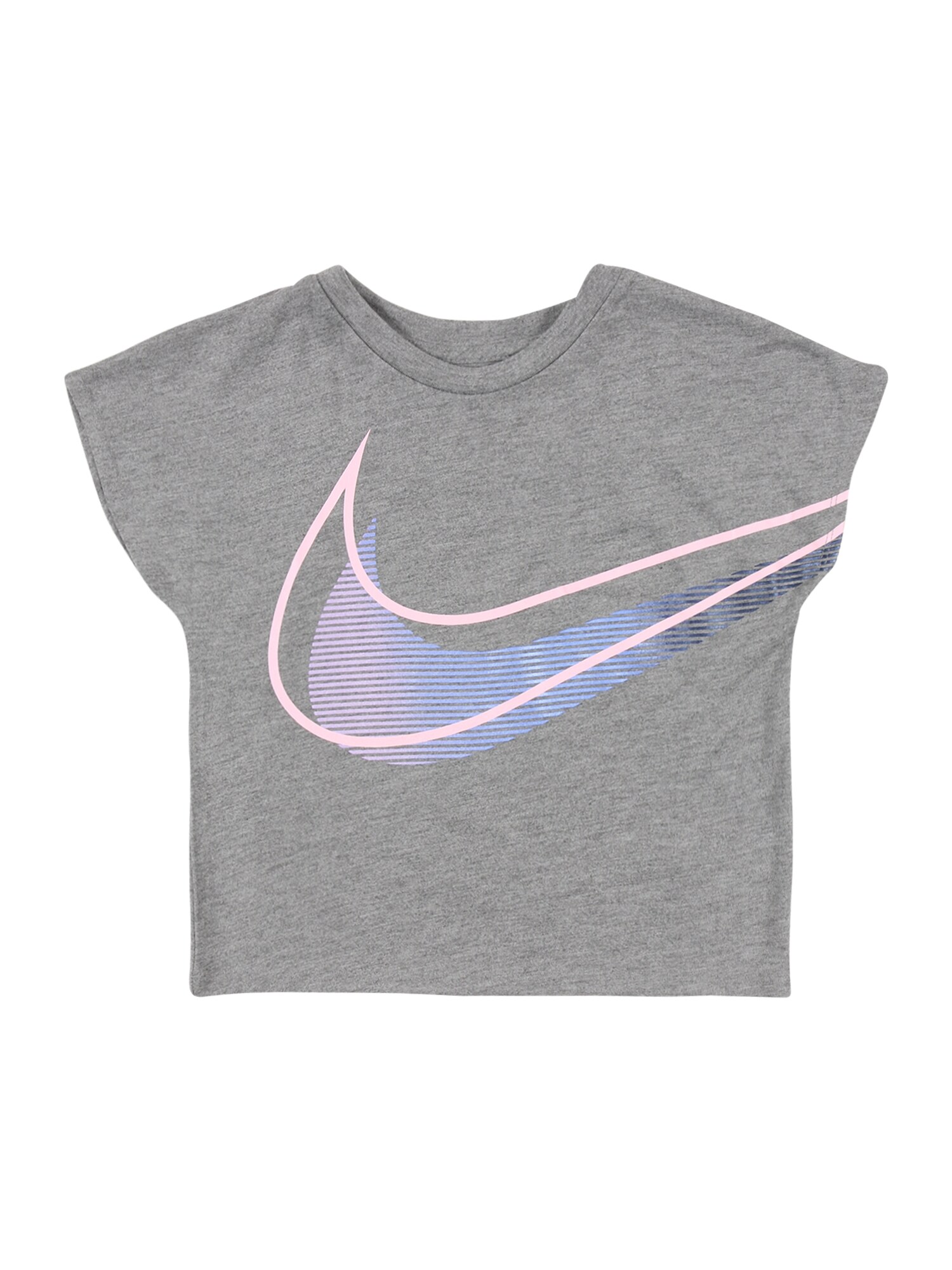 Nike Sportswear Marškinėliai  purpurinė / pilka / rožių spalva