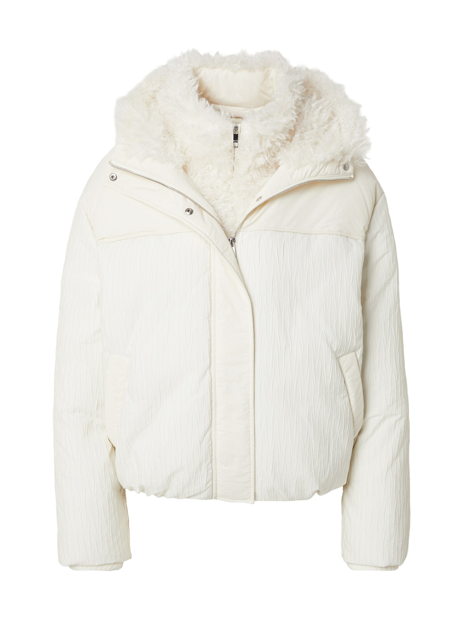BOSS Geacă de iarnă Pexia  alb