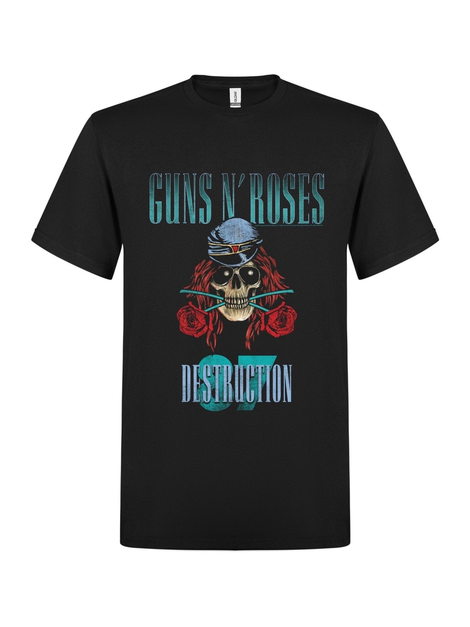 GUNS N' ROSES Maglietta 'Guns N´Roses Axl Destruction T-Shirt' nero