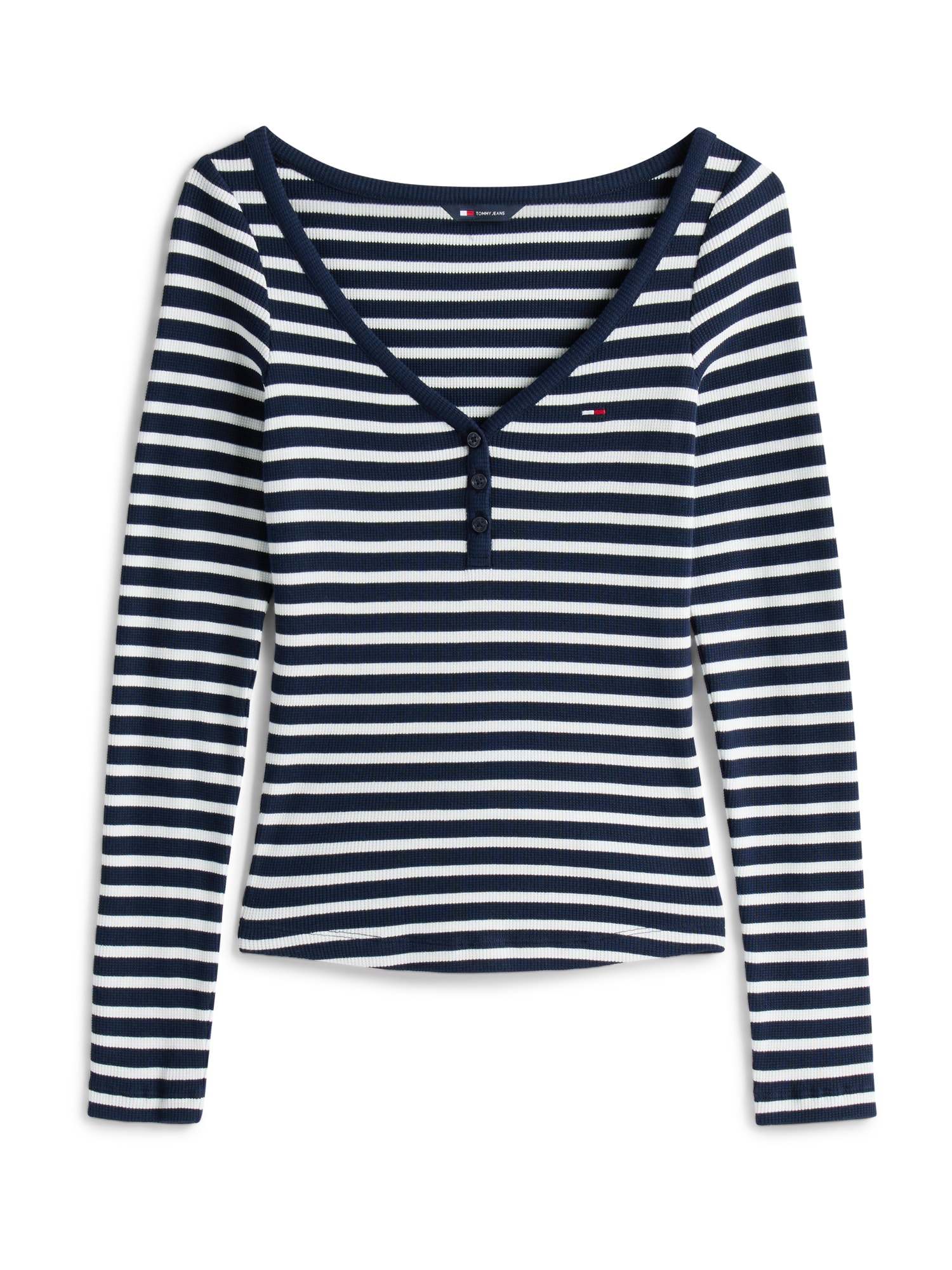 Tommy Jeans Tricou  bleumarin / alb