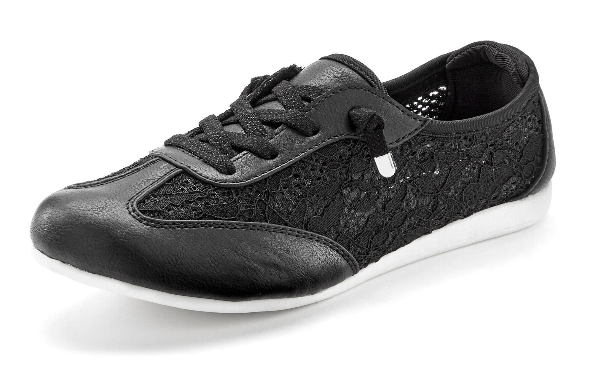 LASCANA Sneaker low  negru