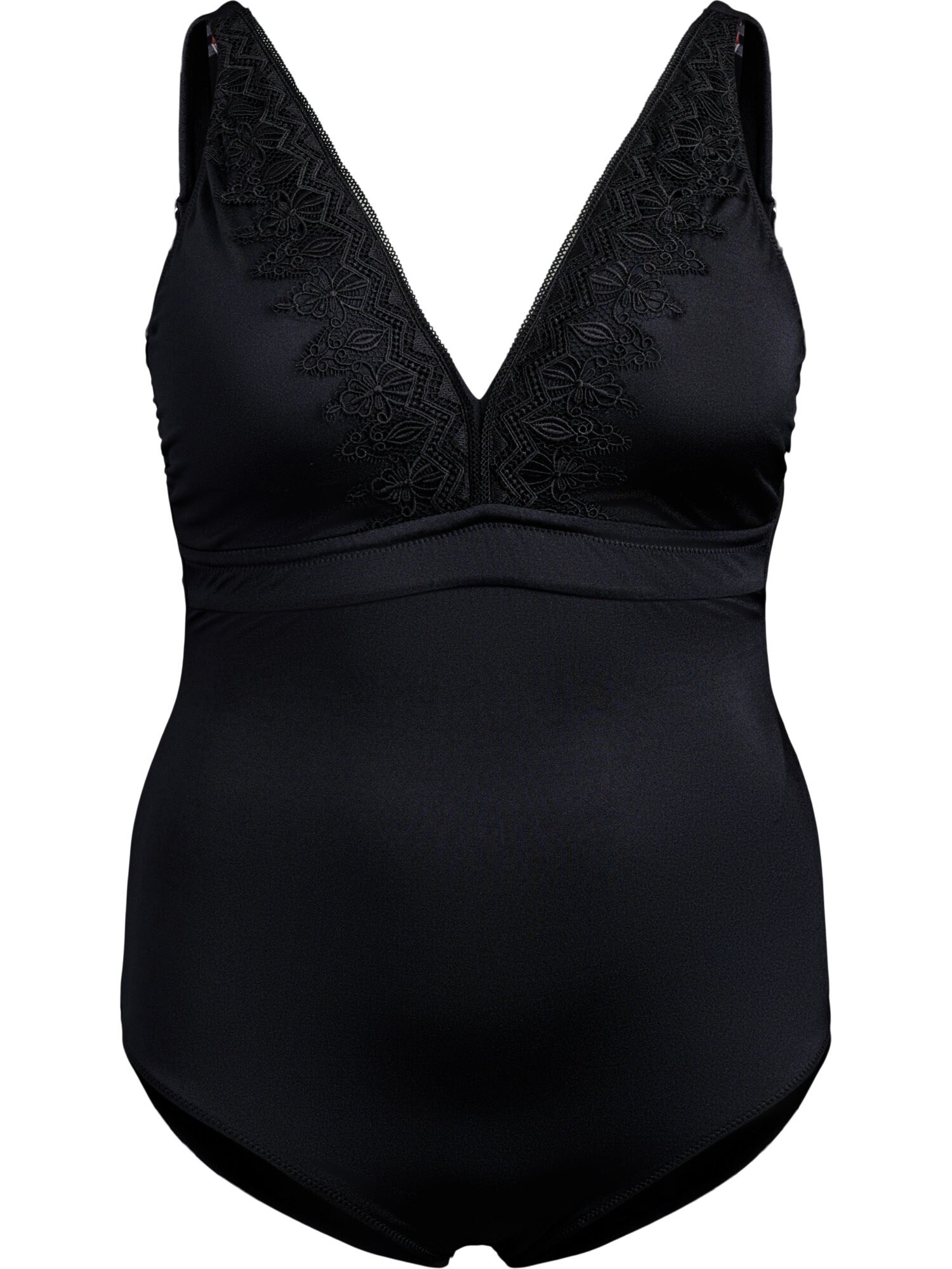 Swim by Zizzi Costum de baie întreg  negru