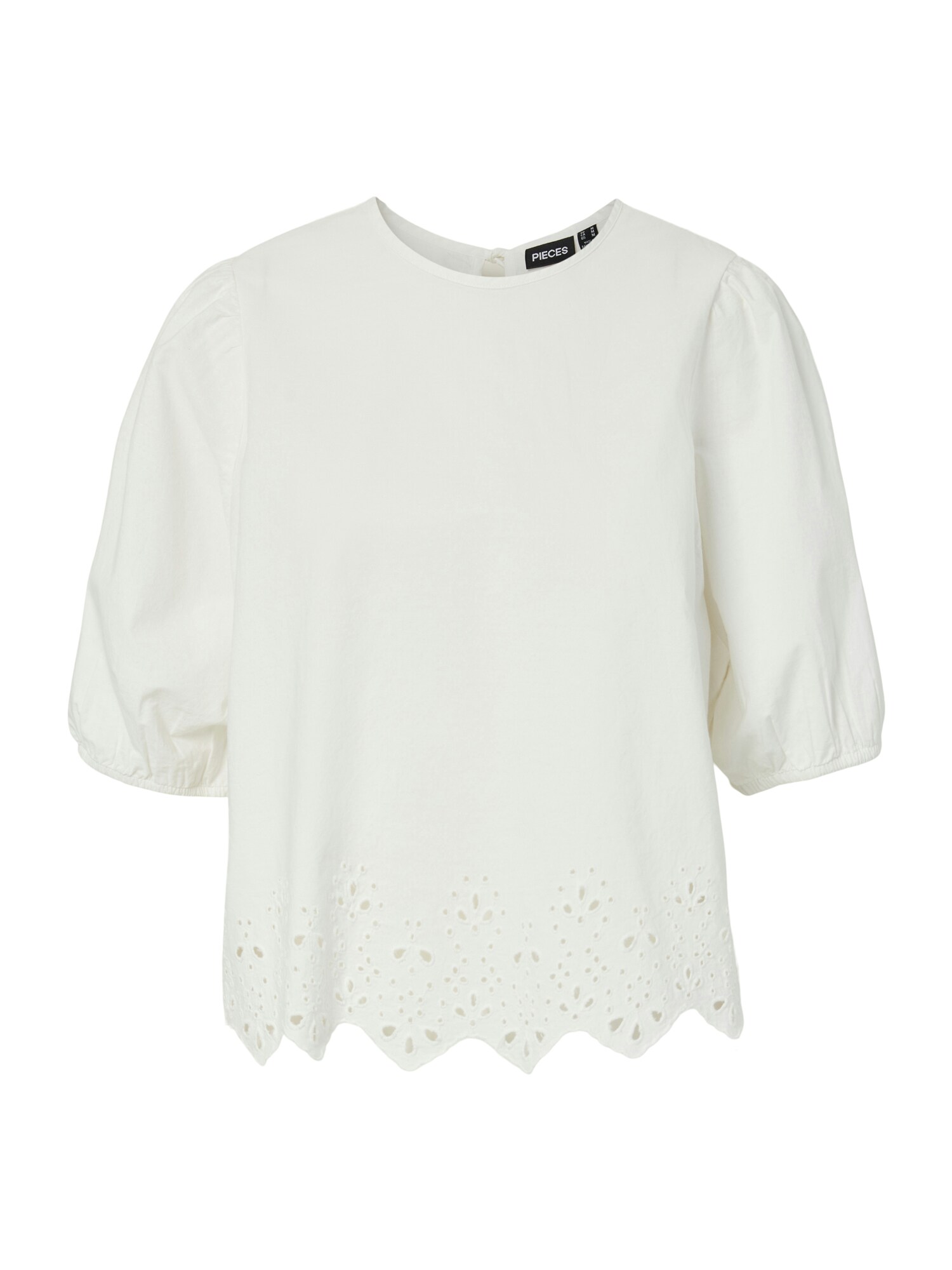 Pieces – durabil pentru femei tricou cu atenție la detalii