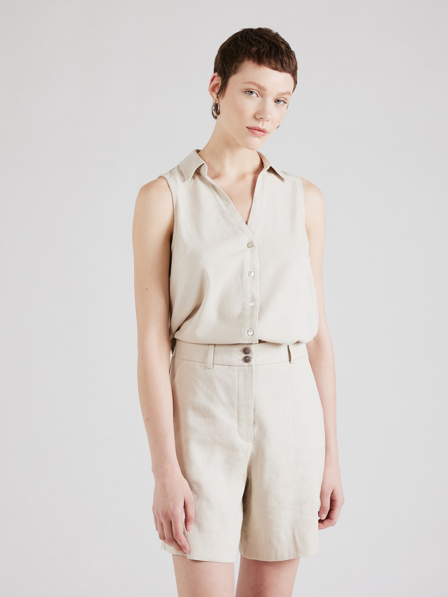 VERO MODA Blúz 'VMMymilo'  világosszürke termék 2. képe