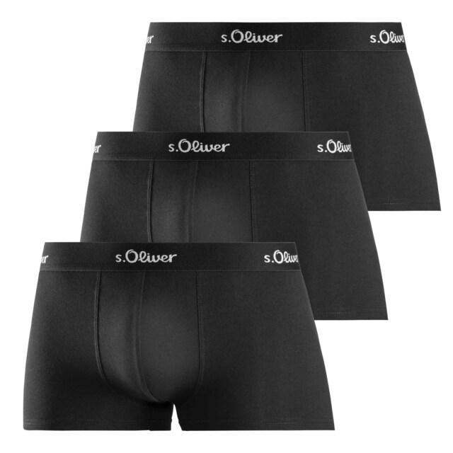 s.Oliver, Boxeralsók, fekete, 1 kép a 4 közül