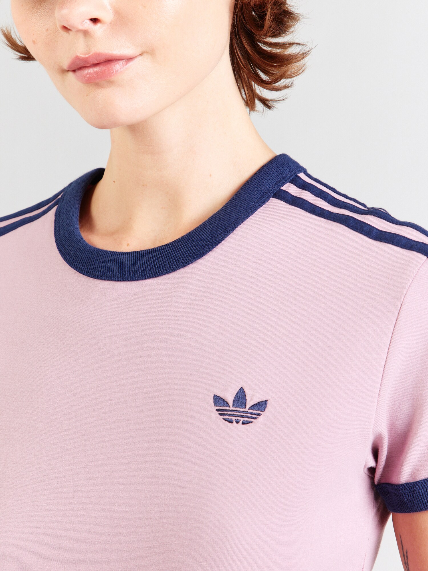 ADIDAS ORIGINALS Camiseta  navy / malva – imagen 8
