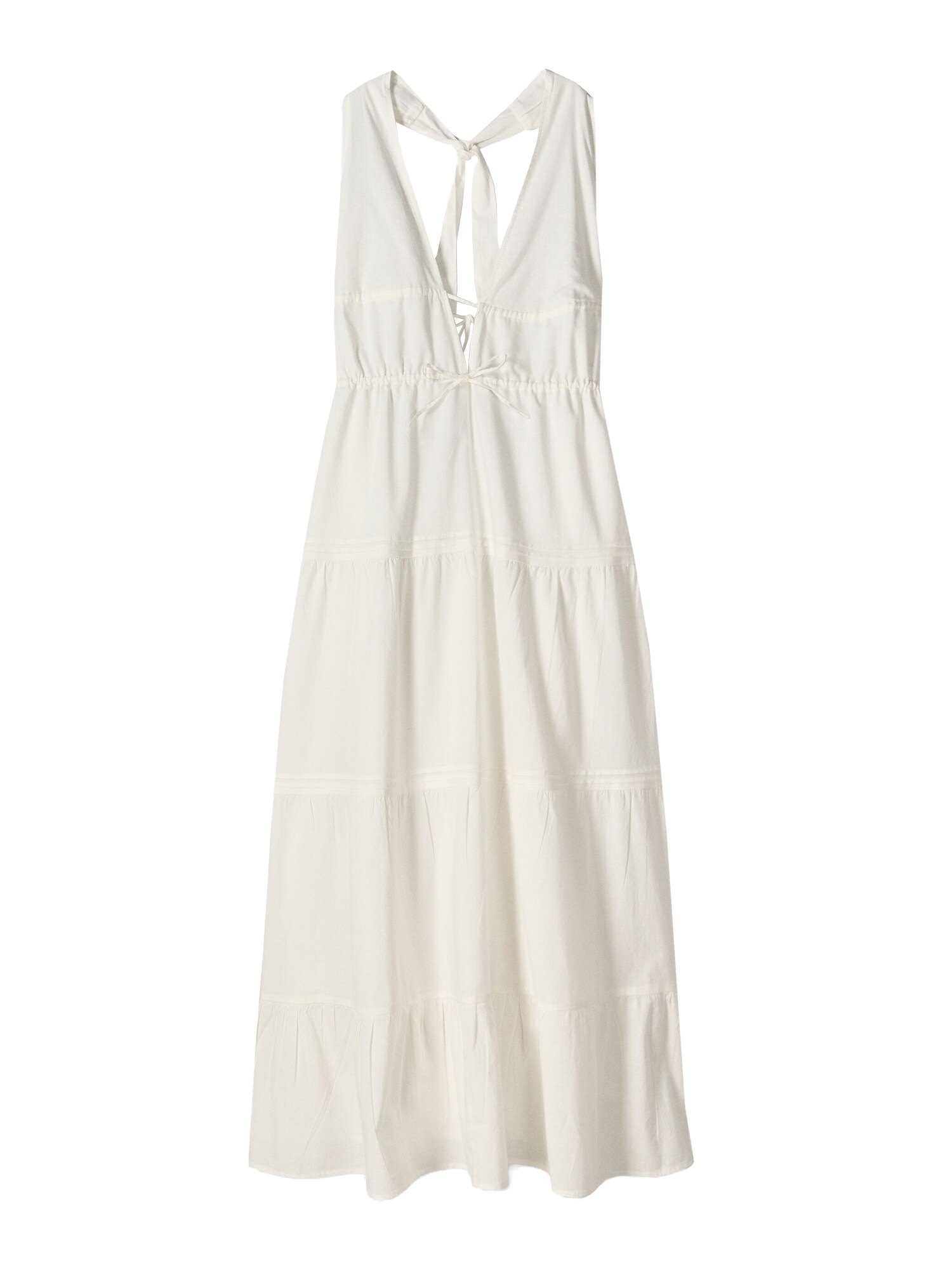 Bershka Rochie de vară  alb murdar