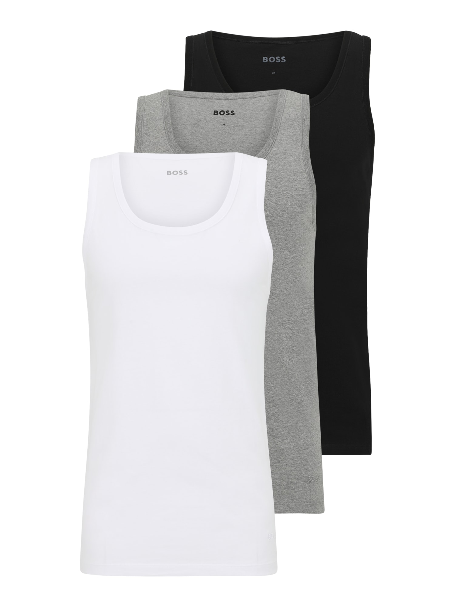 BOSS Maiou CLASSIC gri / negru / alb