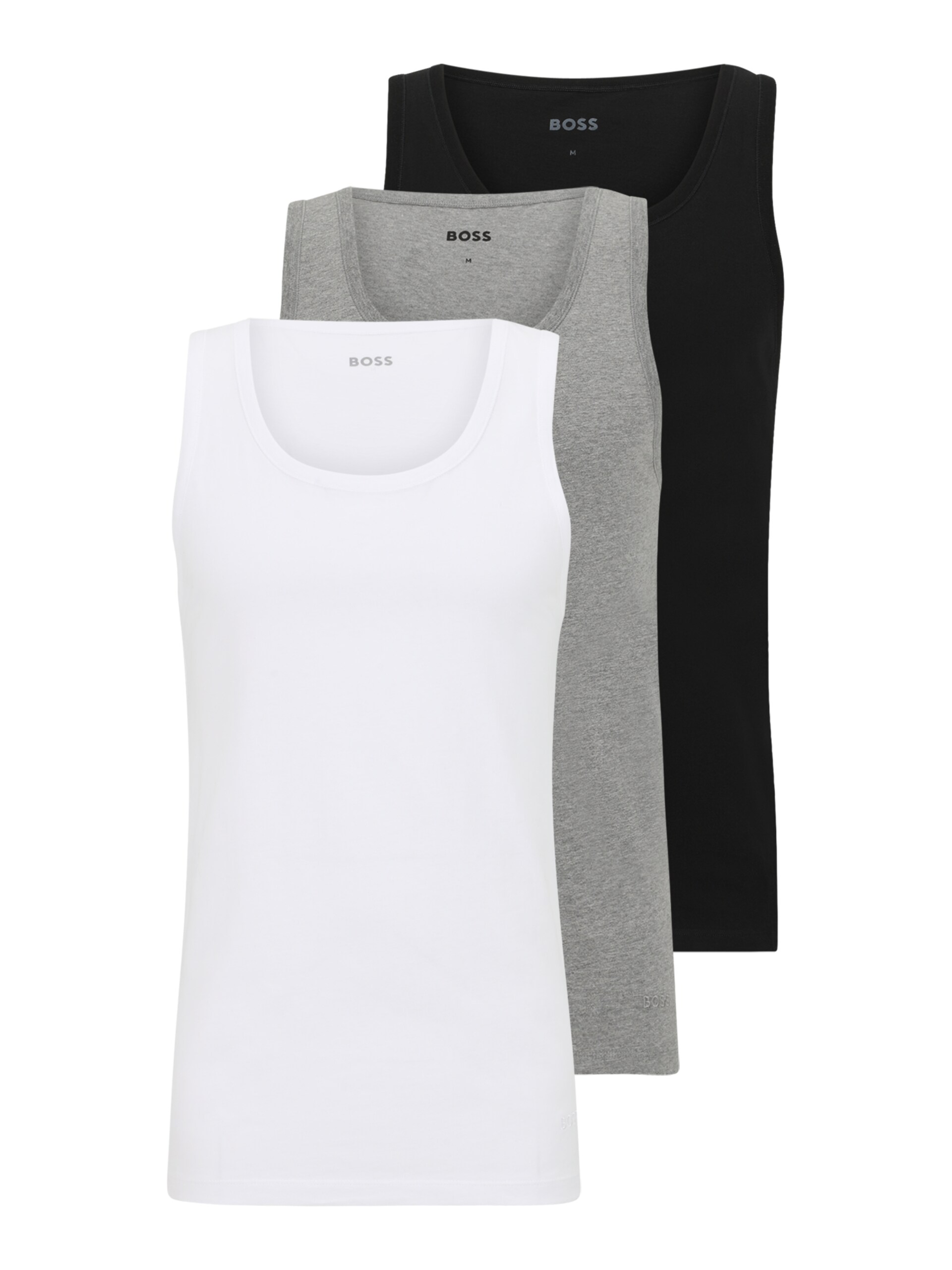 Boss Three-pack cotton vests underställ herr – bild 4