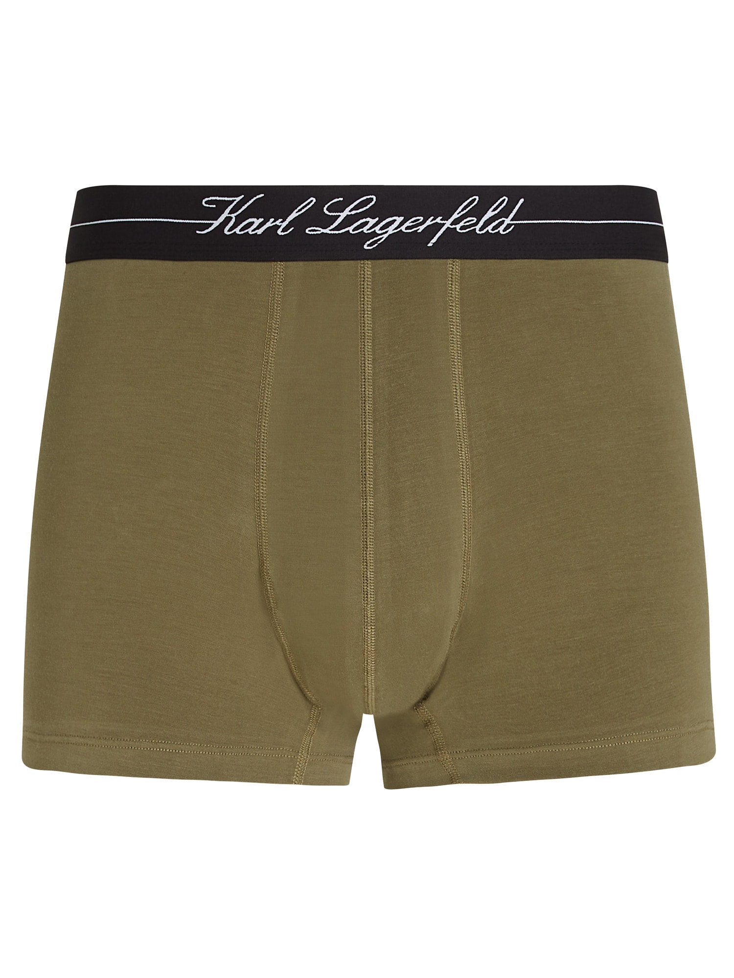 Karl Lagerfeld Boxeri  oliv / negru