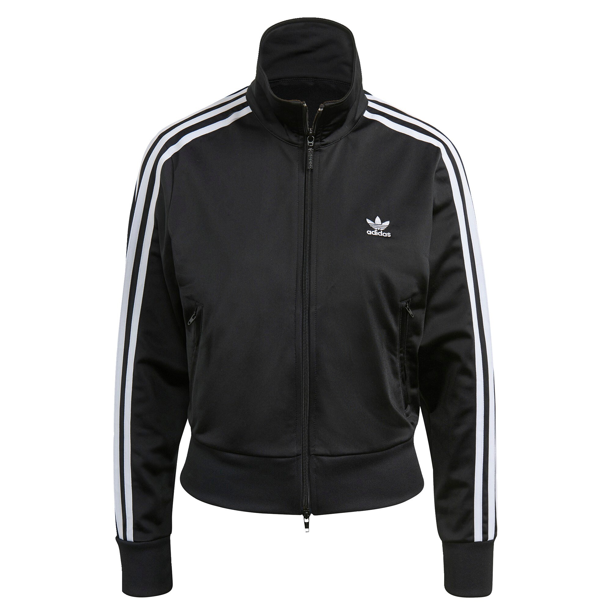 ADIDAS ORIGINALS Tepláková bunda 'Adicolor Classics Firebird Primeblue'  čierna / biela