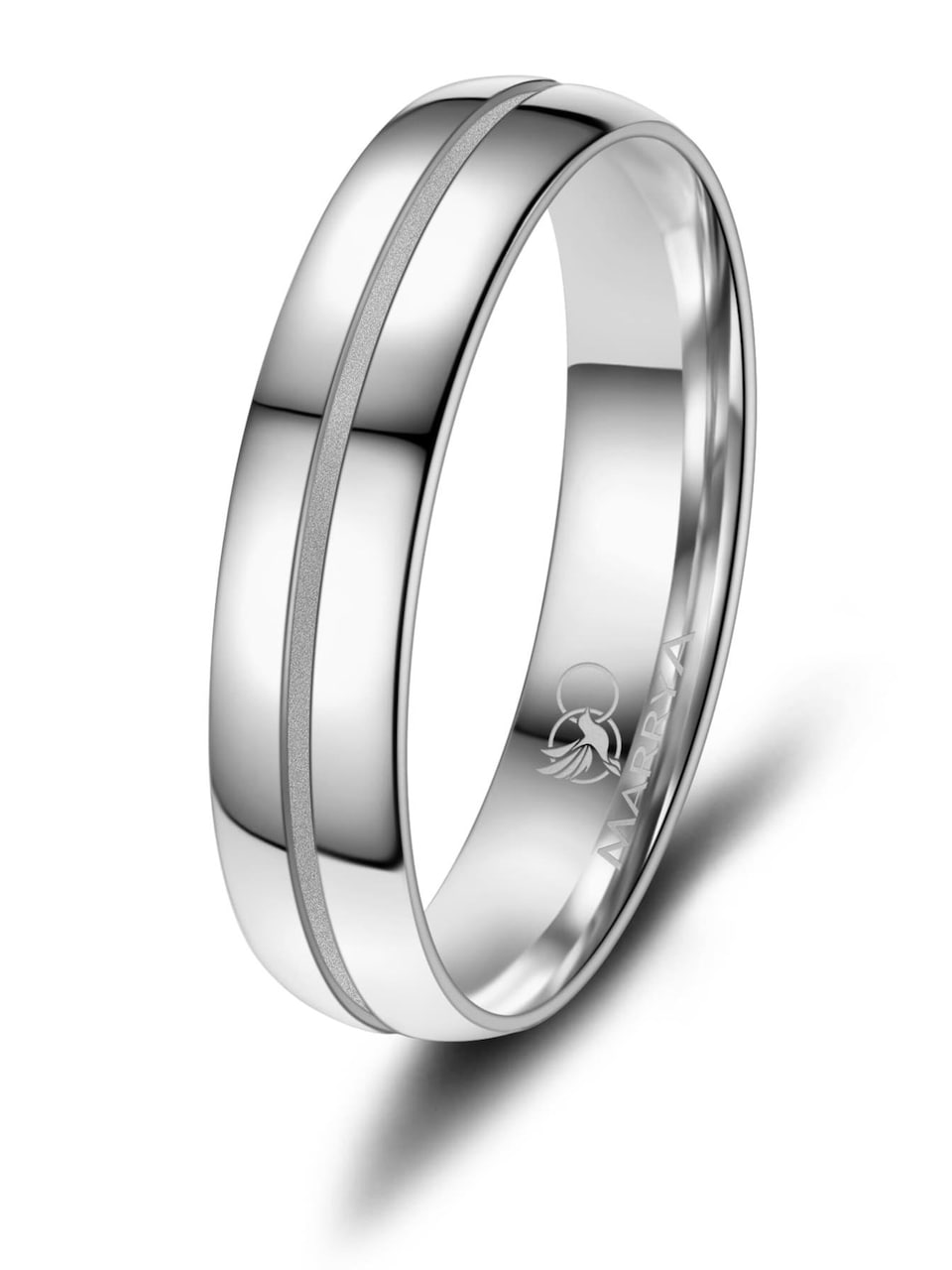 Ring 'MARRYA SI-16 Ehering aus Silber'