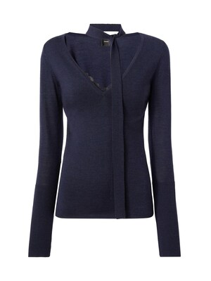 PINKO Jersey 'PINKO SOFFIO MAGLIA LINGERIE 100 LANA Maglieria'  azul