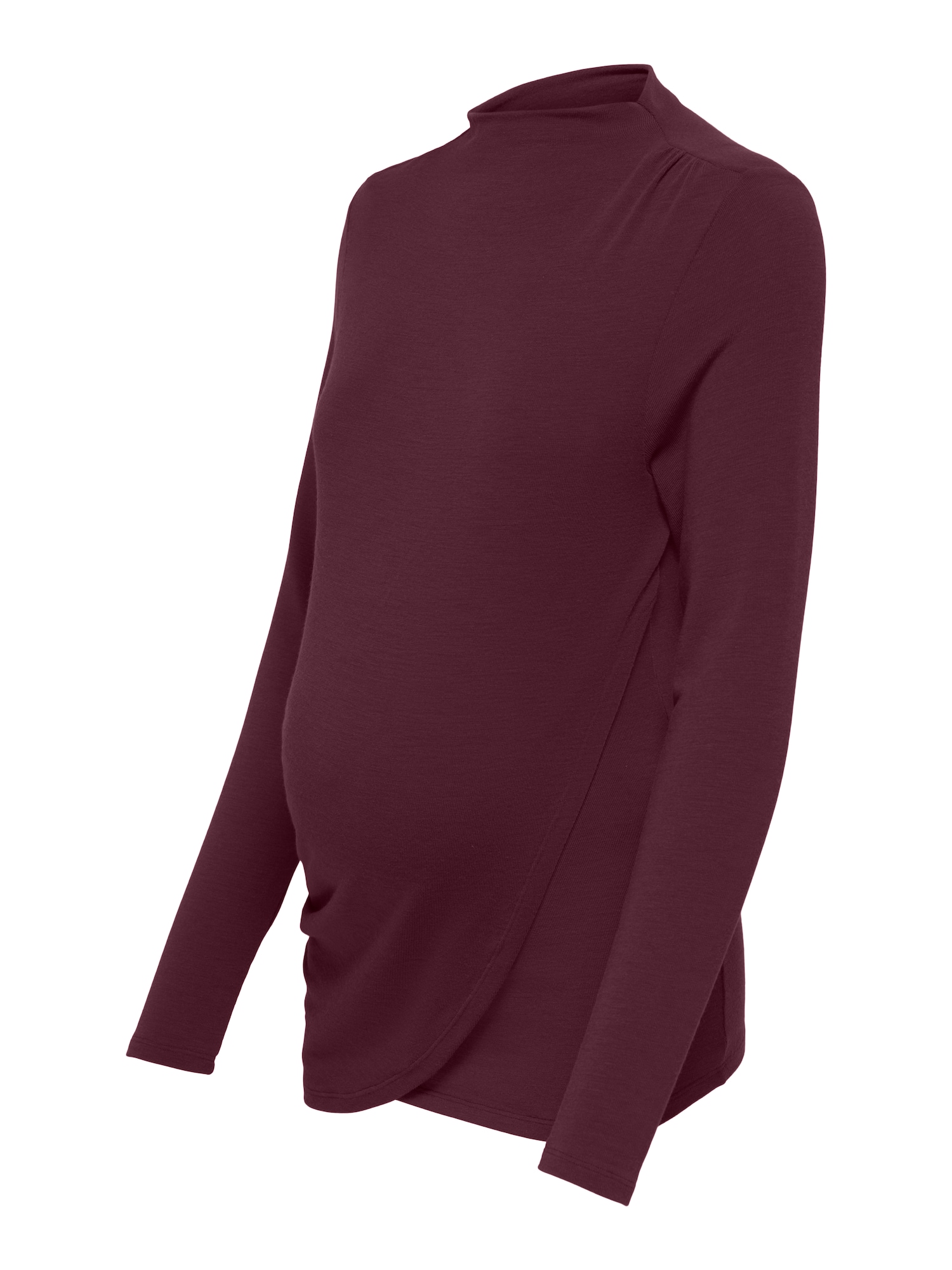 Only Maternity Camiseta 'OLMLAMOUR' rojo vino