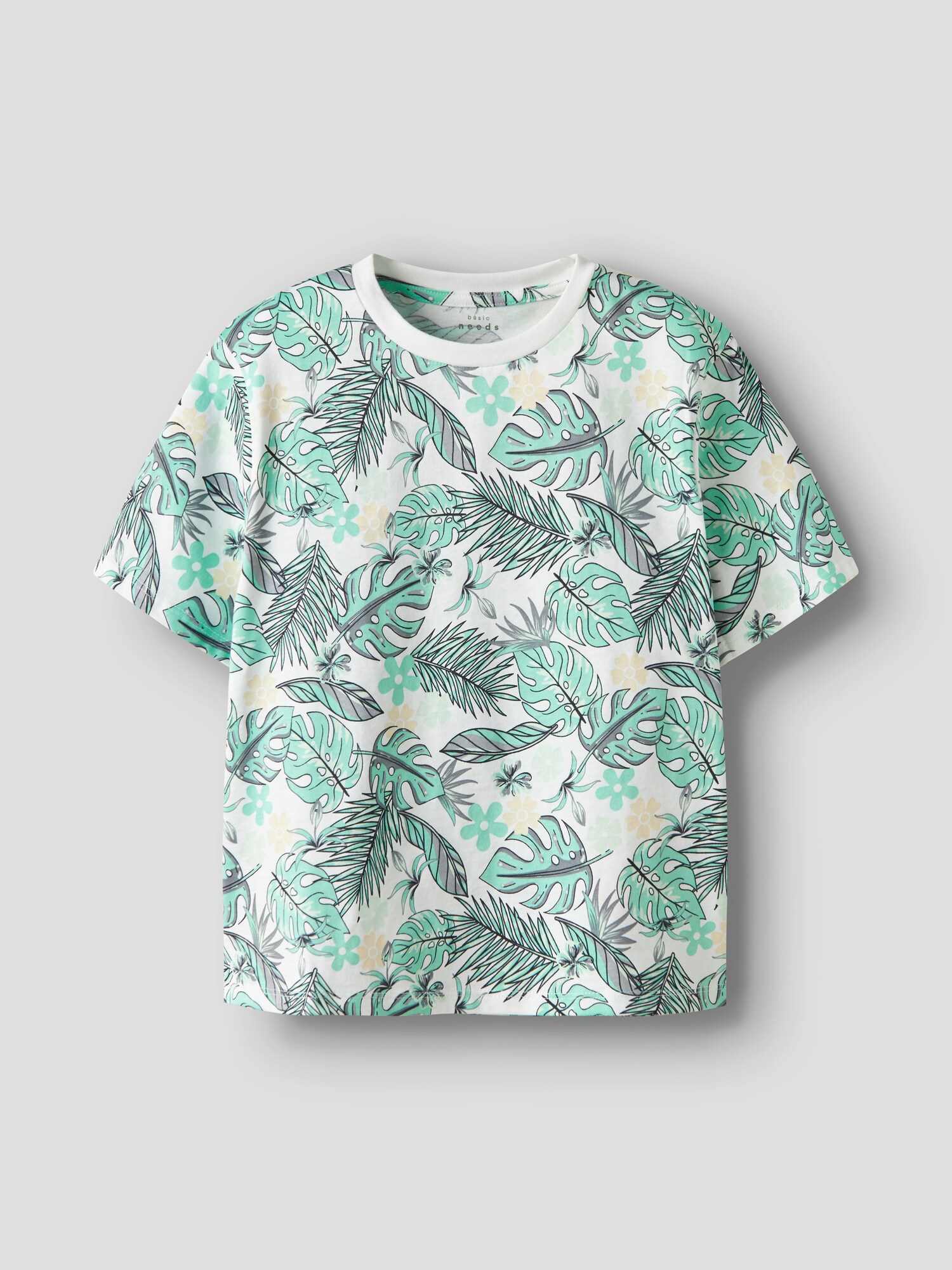 NAME IT Tricou NKMVALMAS  turcoaz / verde închis / portocaliu / alb