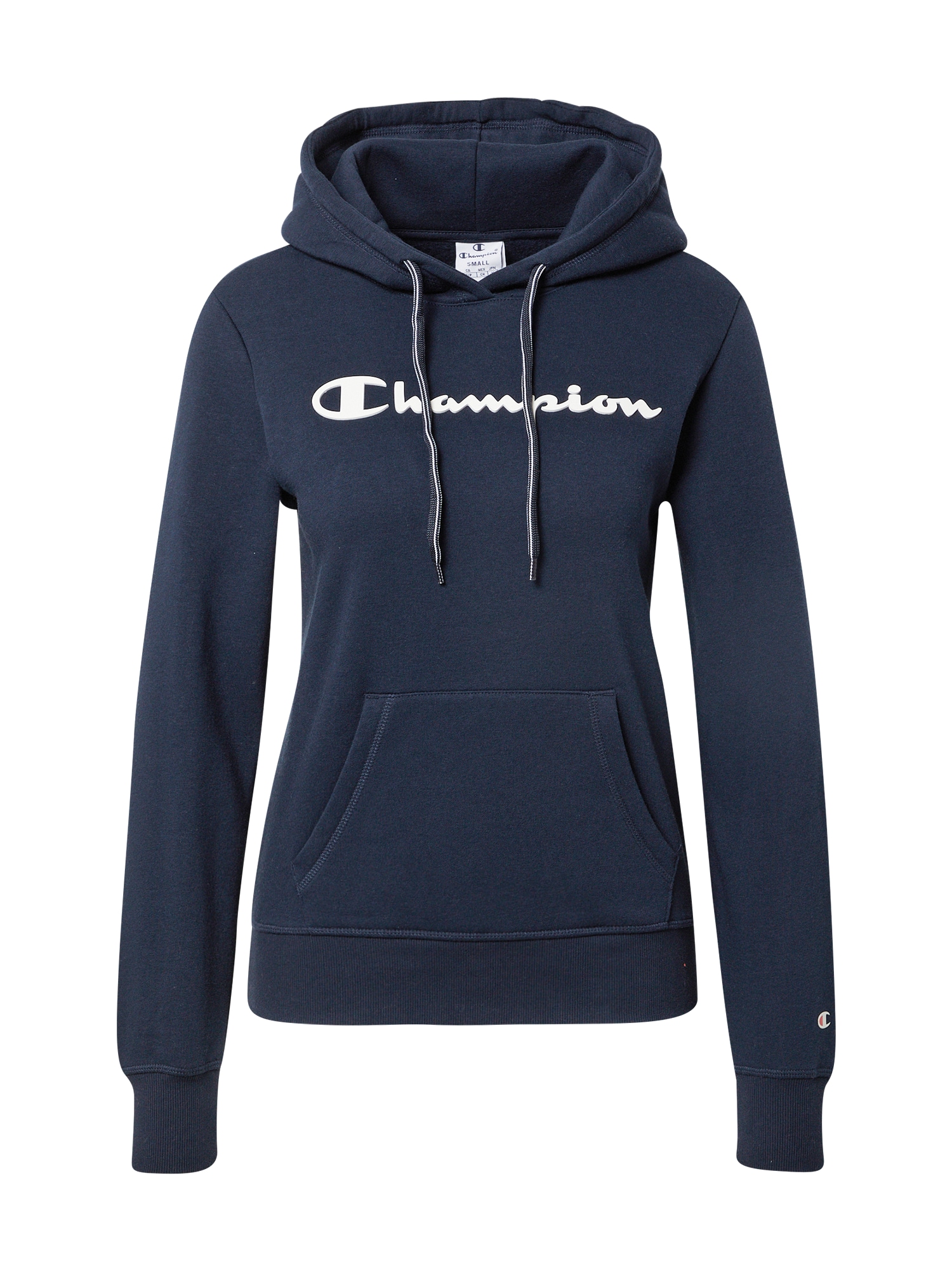 Champion Authentic Athletic Apparel Megztinis be užsegimo tamsiai mėlyna / balta
