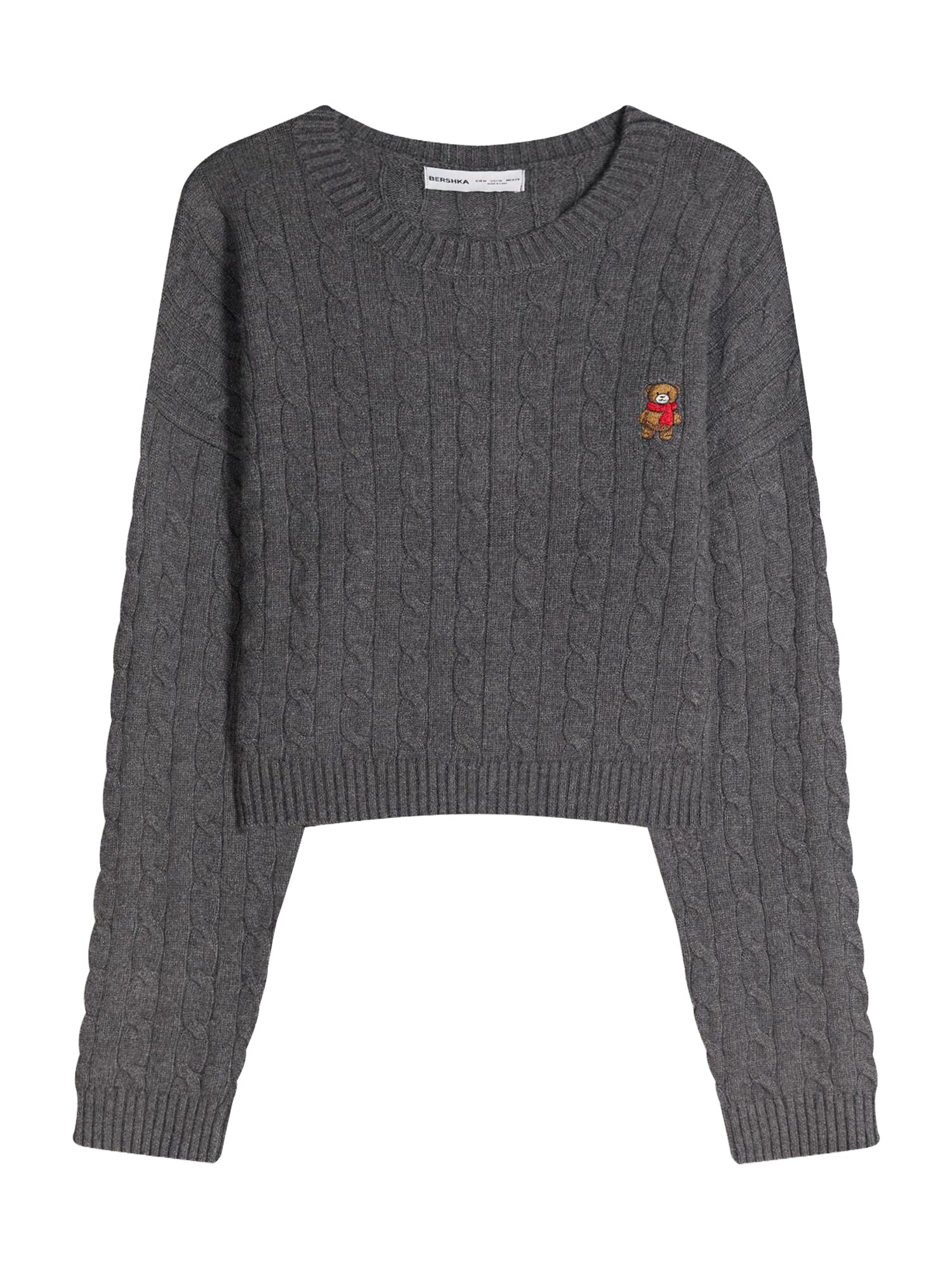 Bershka Pulover  gri închis