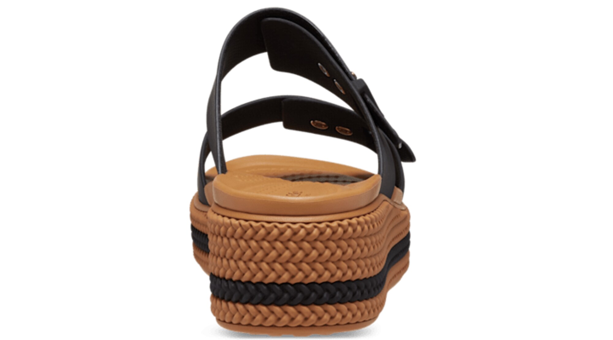 Crocs Šľapky 'Brooklyn' hnedá / čierna (obrázok 5)