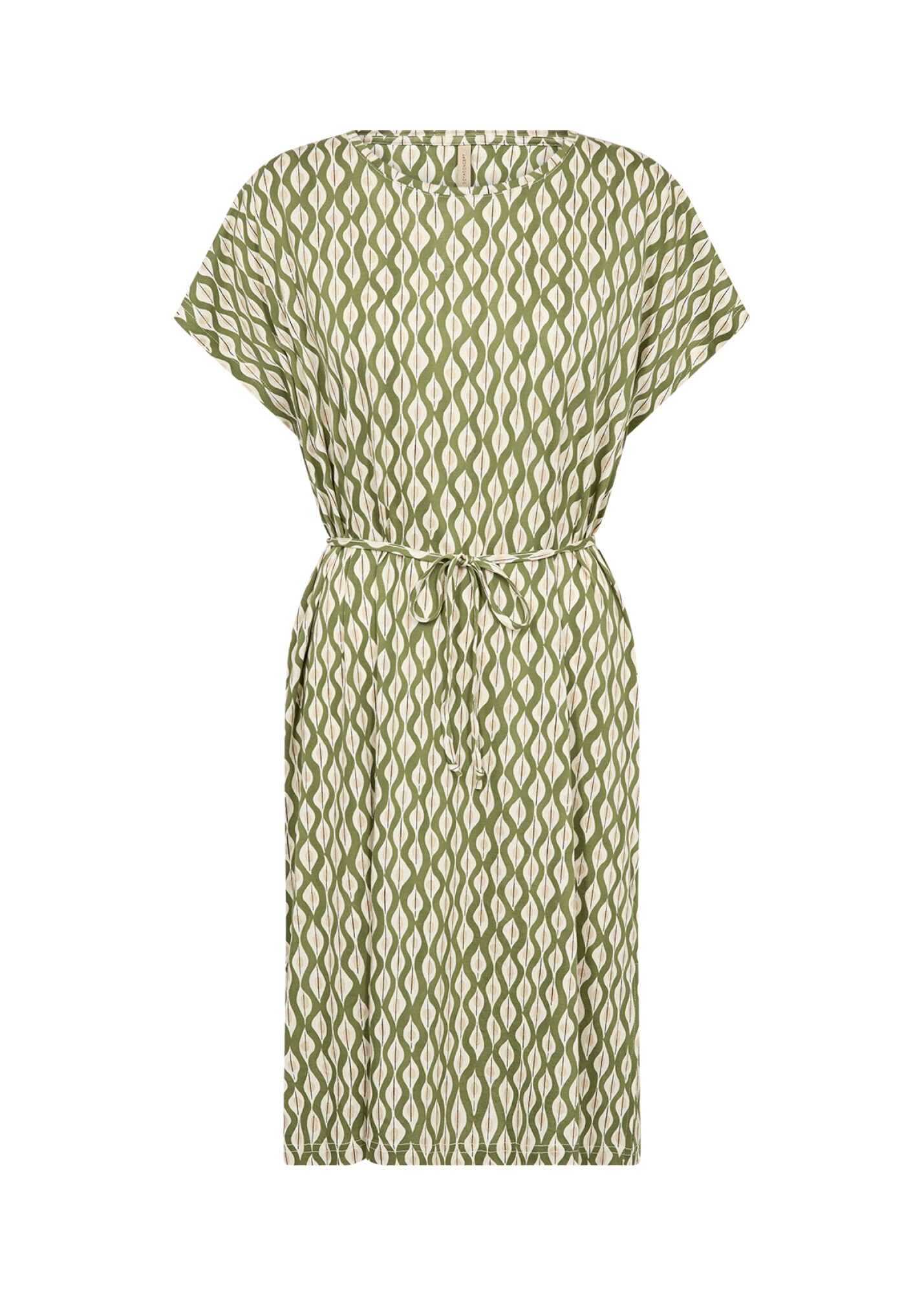 Soyaconcept Rochie FELICITY  bej / verde deschis