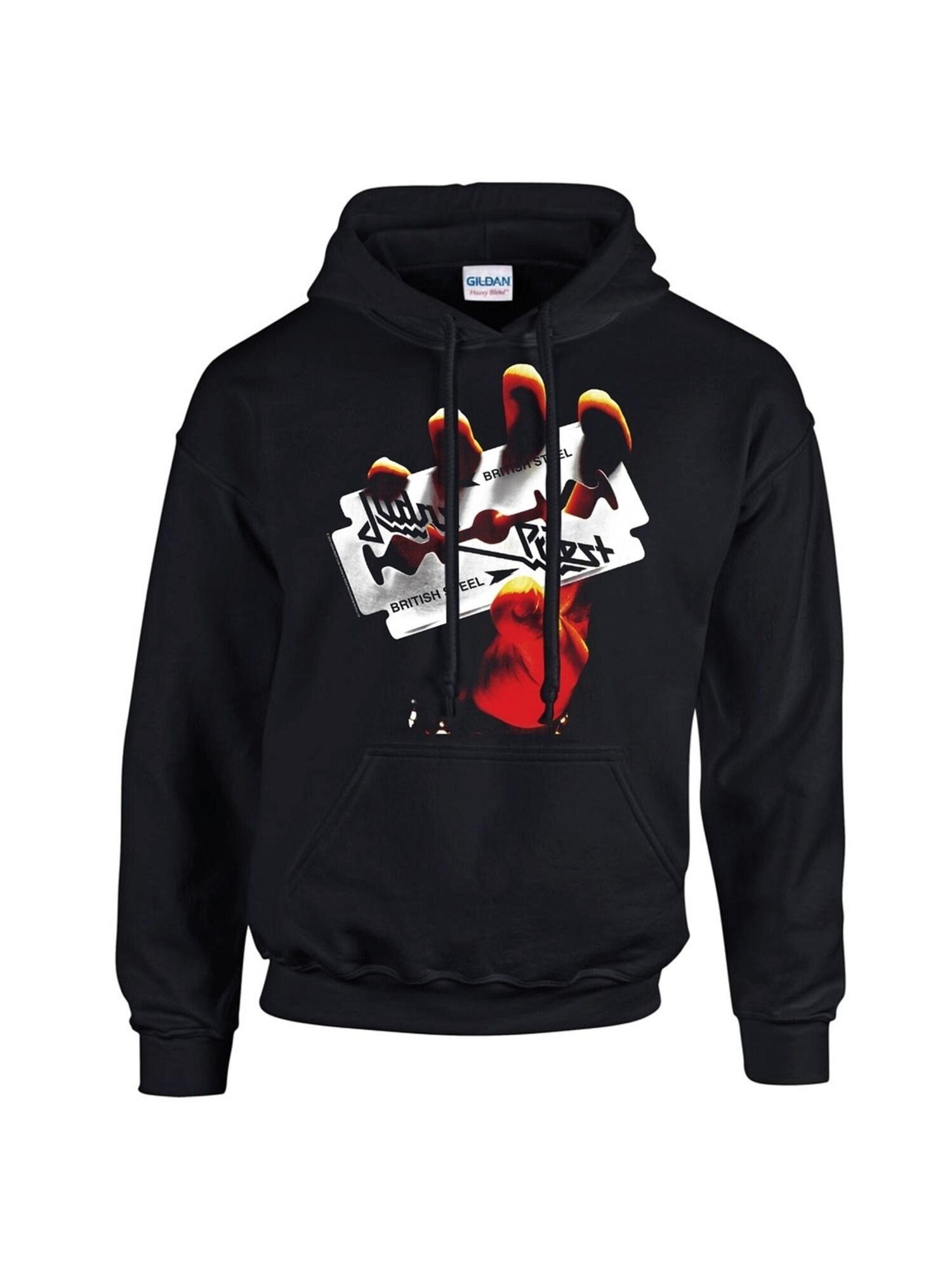 Judas Priest Sudadera 'Judas Priest British Steel Kapuzenpullover' negro – imagen 1