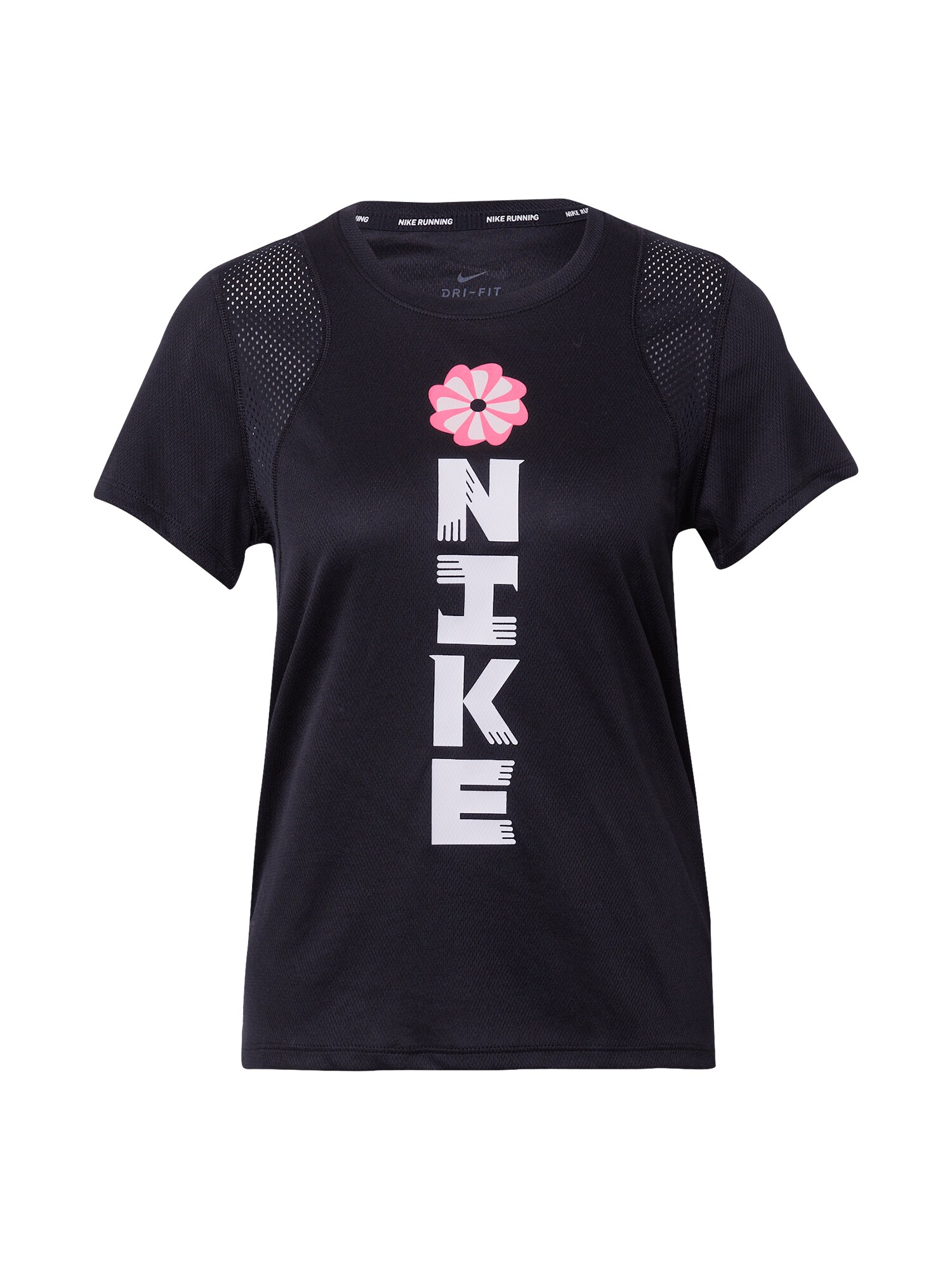 NIKE Sportiniai marškinėliai 'Icon Clash'  balta / juoda
