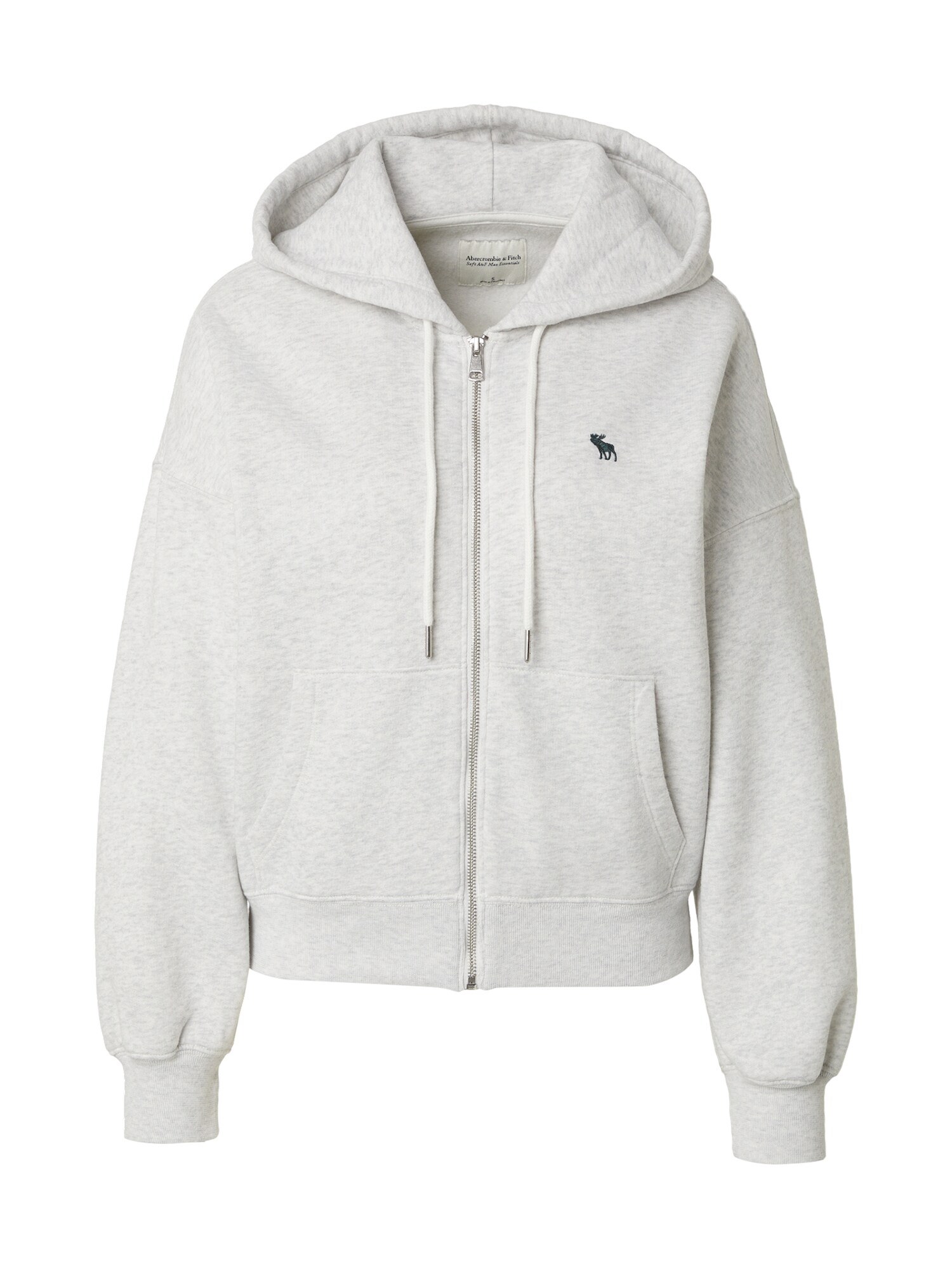 Abercrombie & Fitch Hanorac  gri deschis