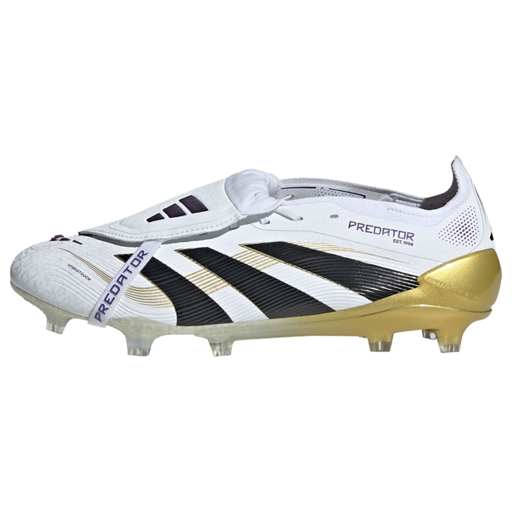 ADIDAS PERFORMANCE Zapatillas de fútbol 'Predator Elite'  oro / negro / blanco