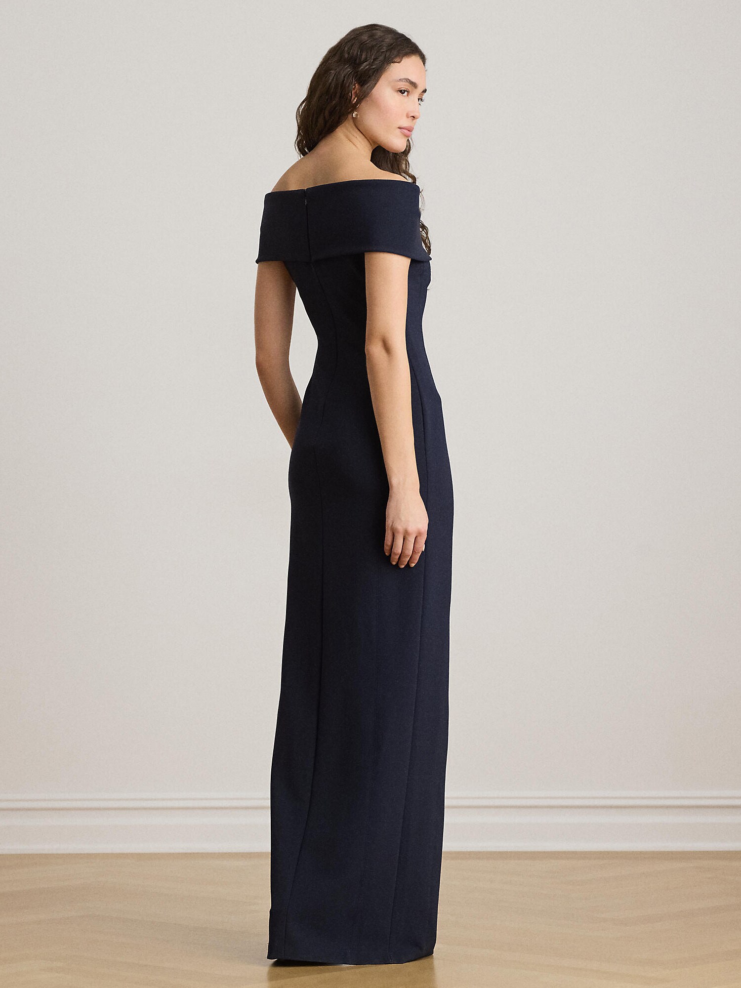 Lauren Ralph Lauren Vestido de noche navy – imagen 15