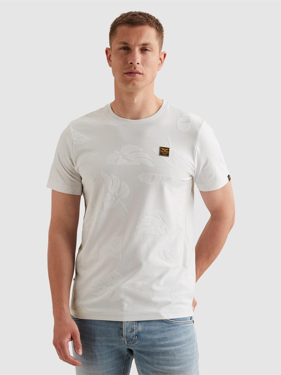 T-shirt 'T-shirt with allover jacquard pattern'