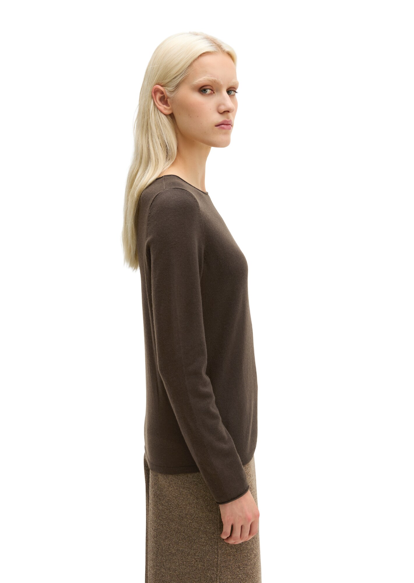 Marc O'Polo Jersey marrón oscuro – imagen 7