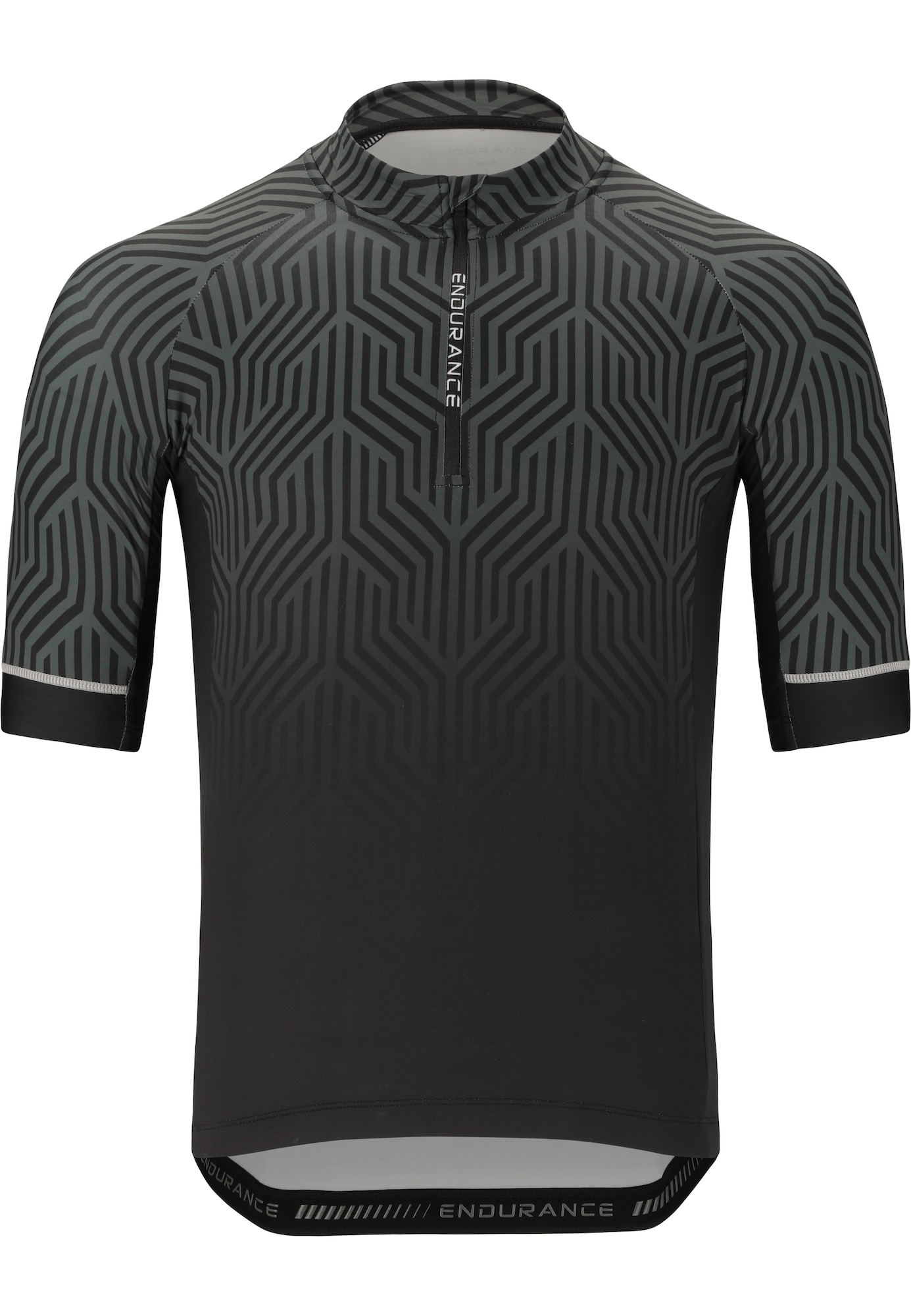 ENDURANCE Функционална тениска 'Jens'  антрацитно черно / светлосиво