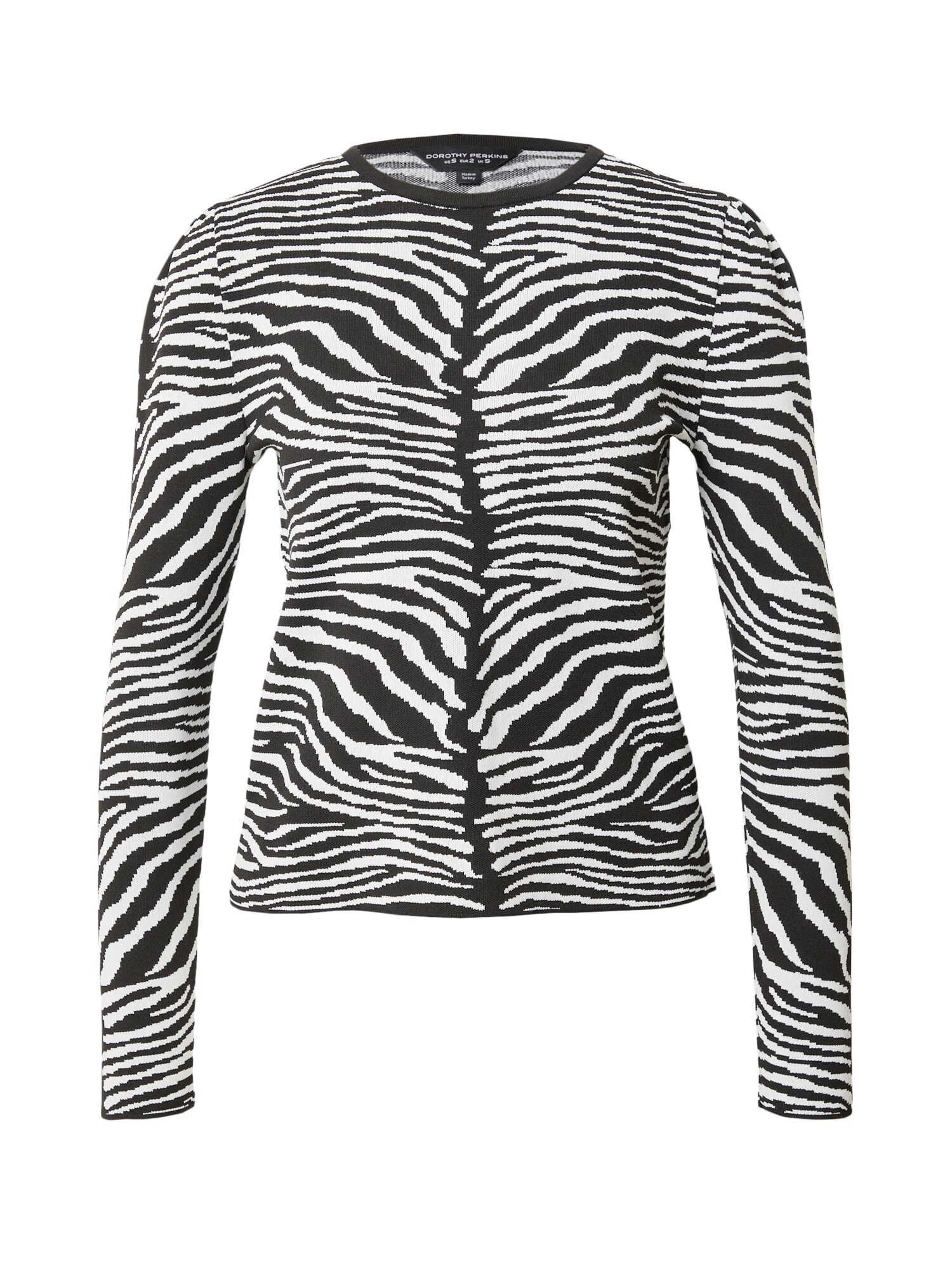 Dorothy Perkins Pulóver  fekete / fehér akciós termékkép 1