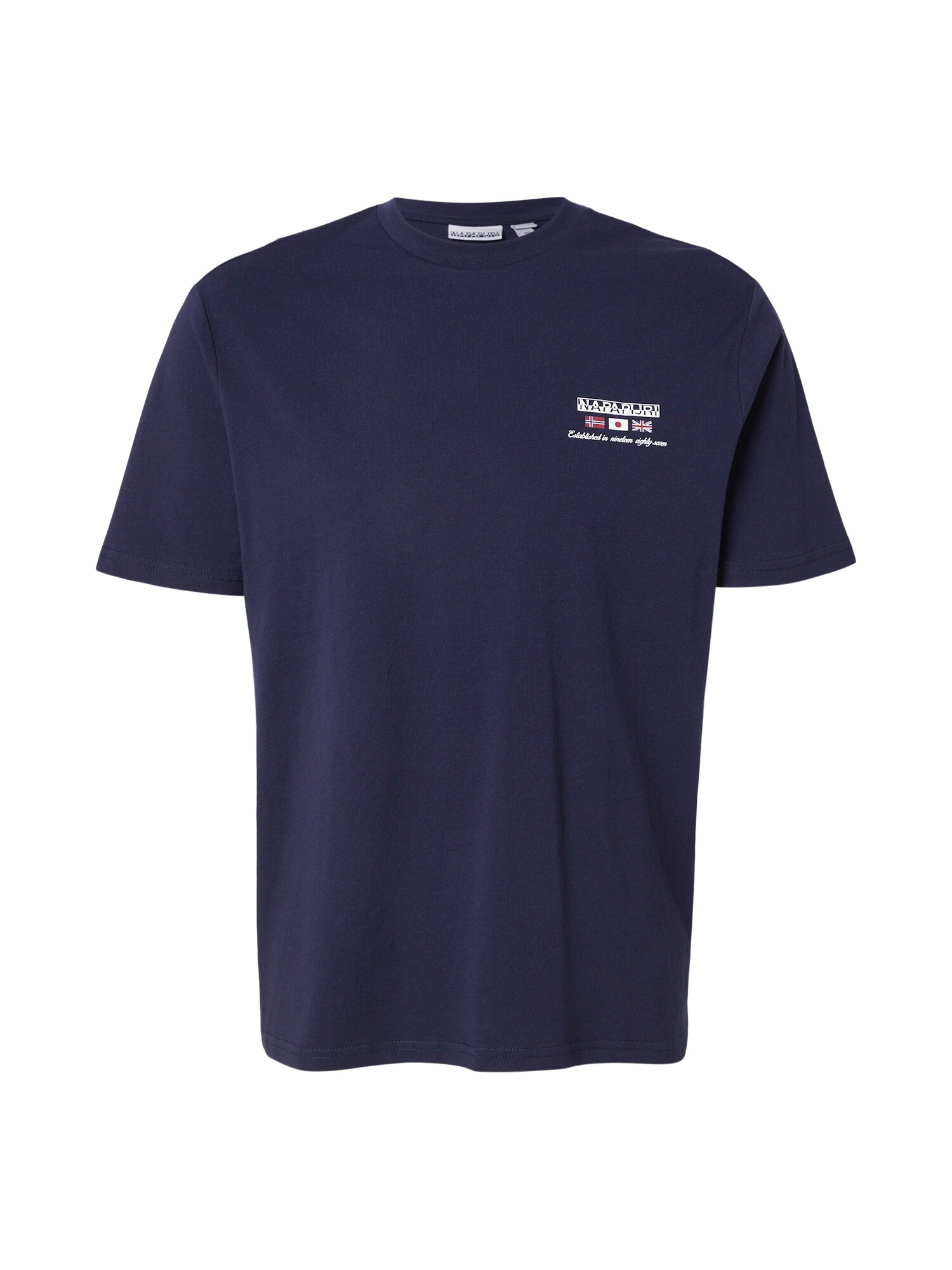 NAPAPIJRI Tricou 'SERAE'  bleumarin / alb