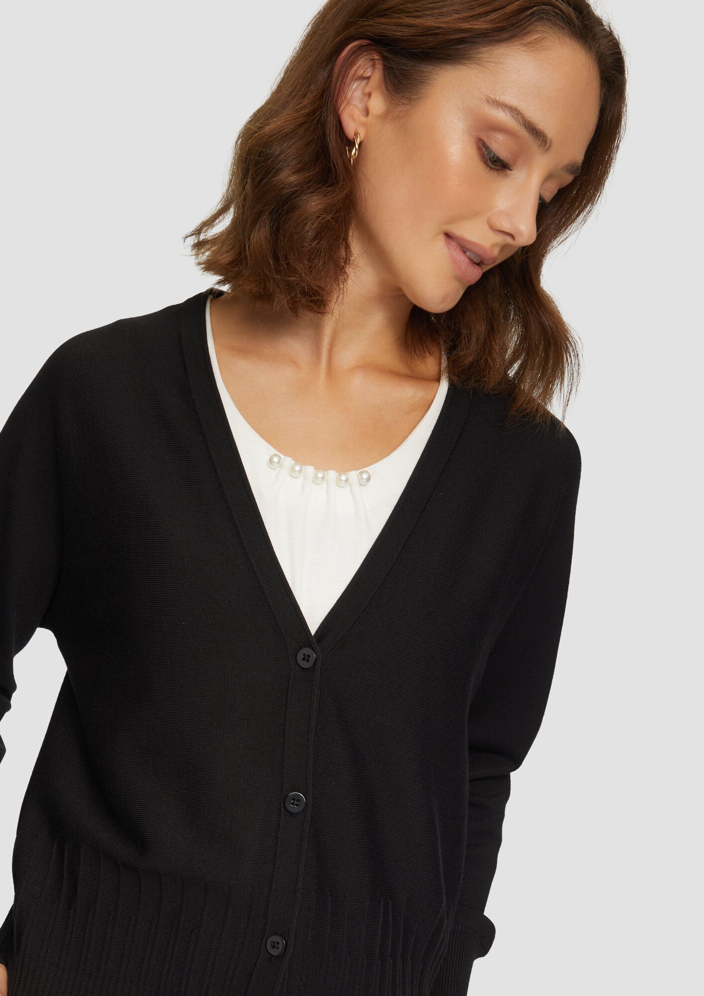 Thumbnail - s.Oliver BLACK LABEL Strickjacke