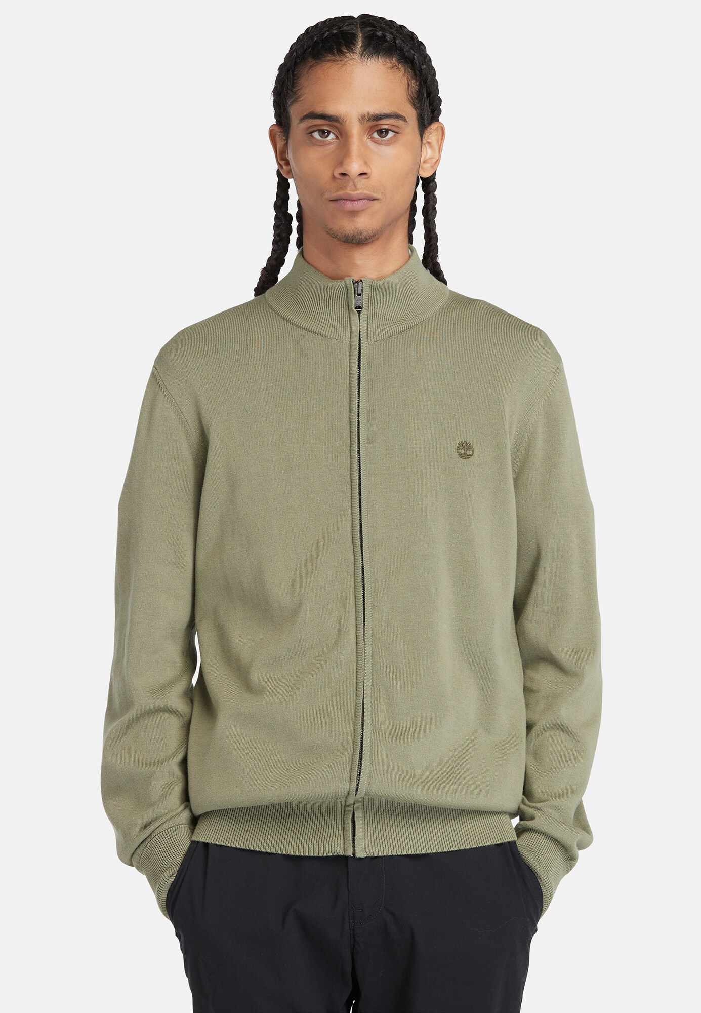 TIMBERLAND Kardigán 'Williams River'  khaki termék 2. képe