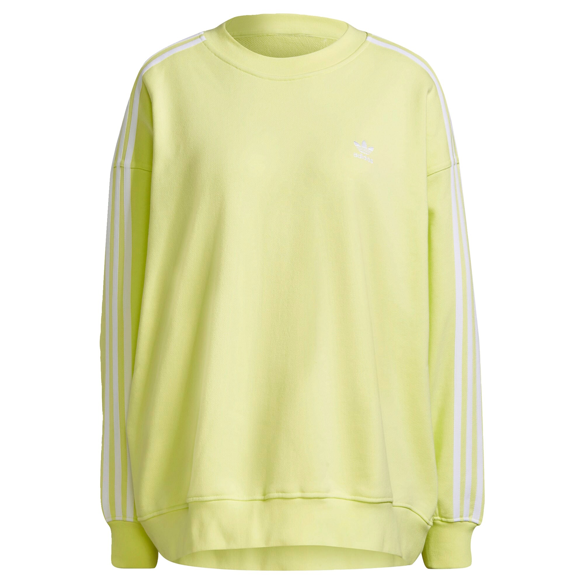 ADIDAS ORIGINALS Sweater majica  pastelno žuta / bijela