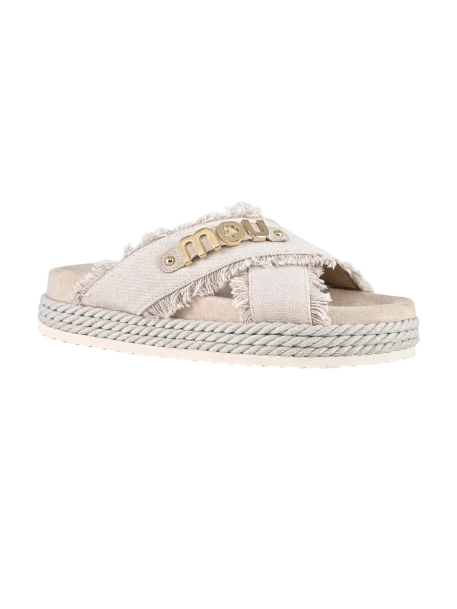 MOU Zapatillas de casa beige