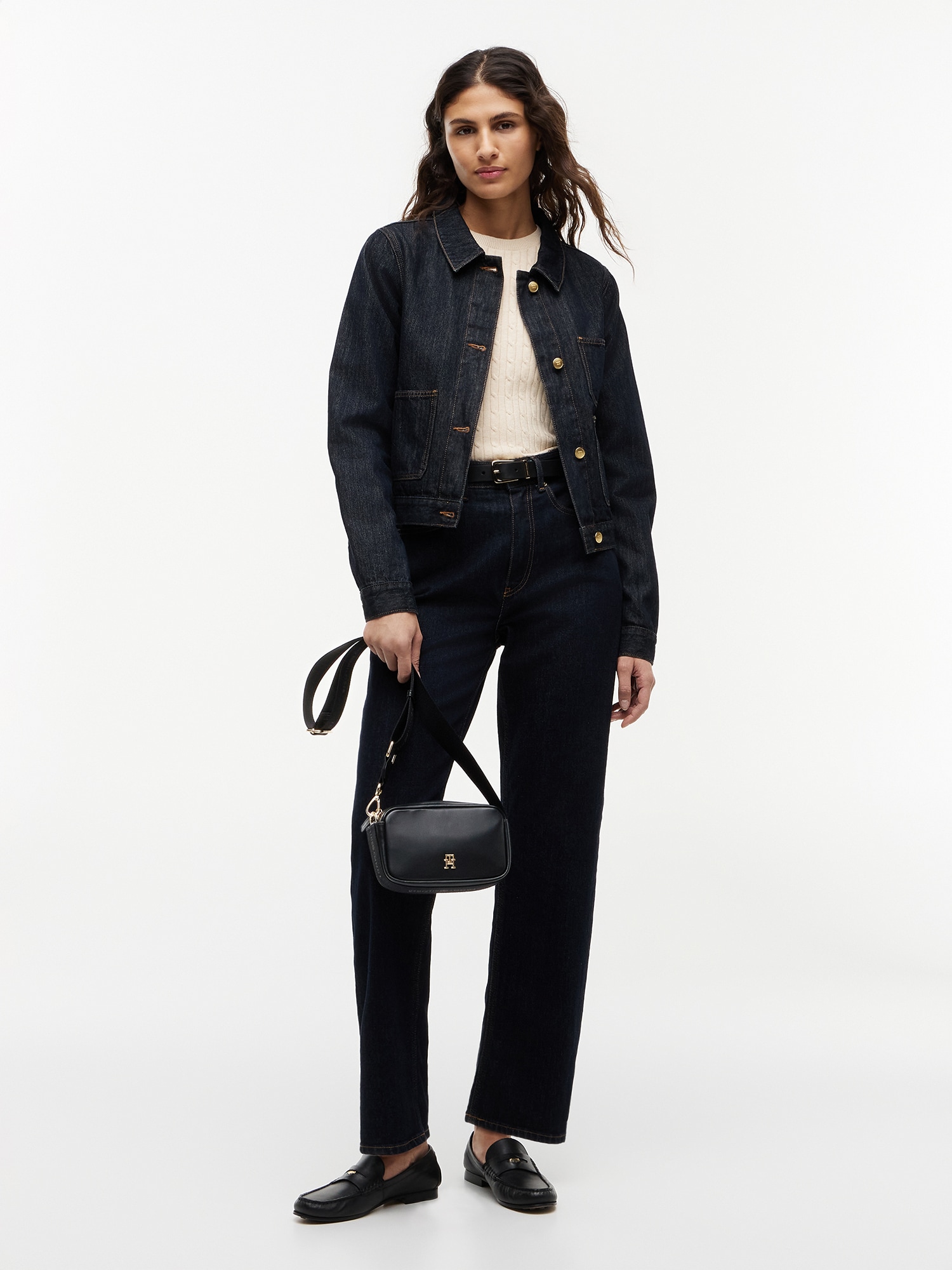 TOMMY HILFIGER Bolso de hombro negro – imagen 31