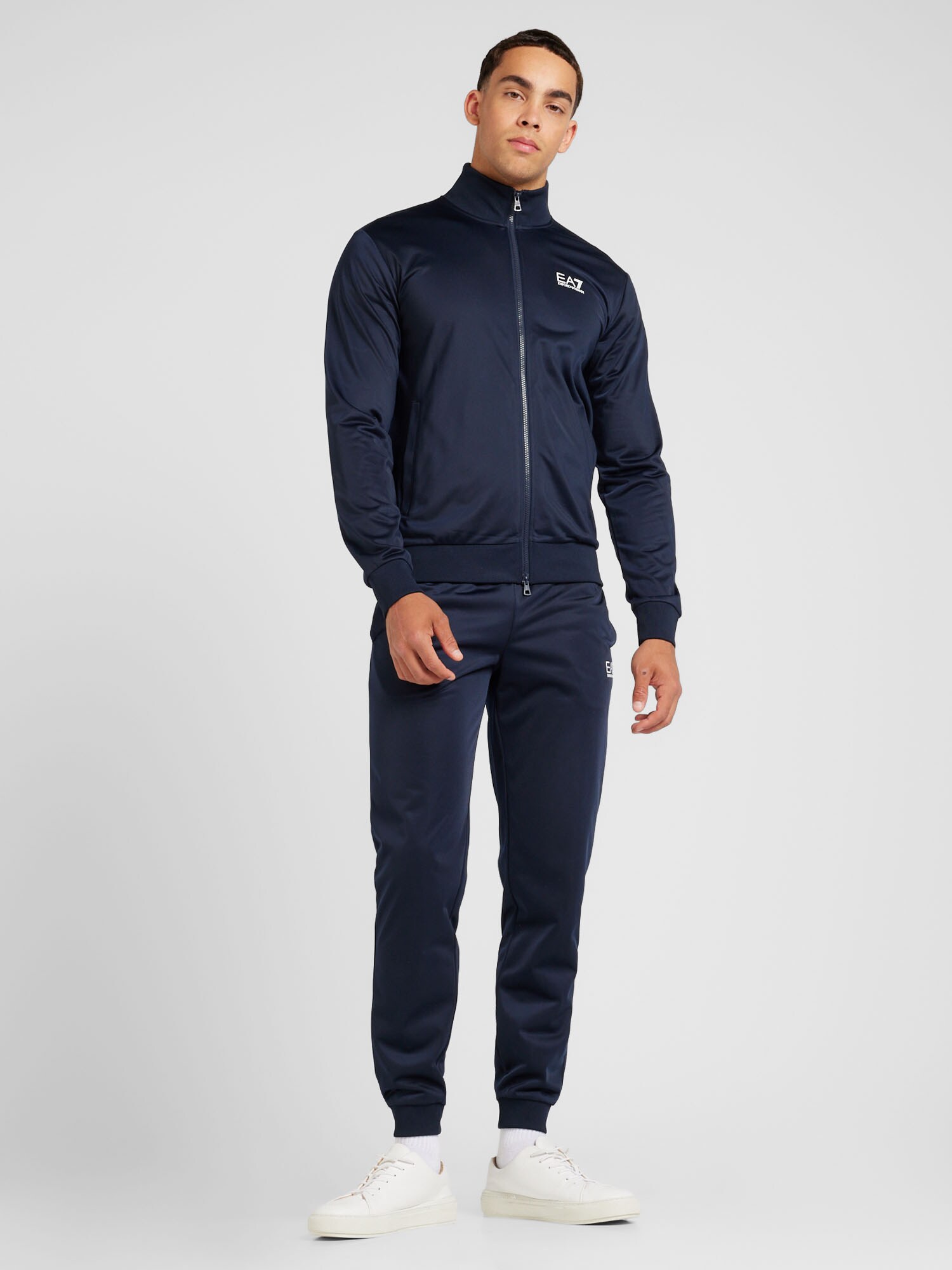 EA7 Emporio Armani Jogging ruhák  tengerészkék / fehér termék 2. képe
