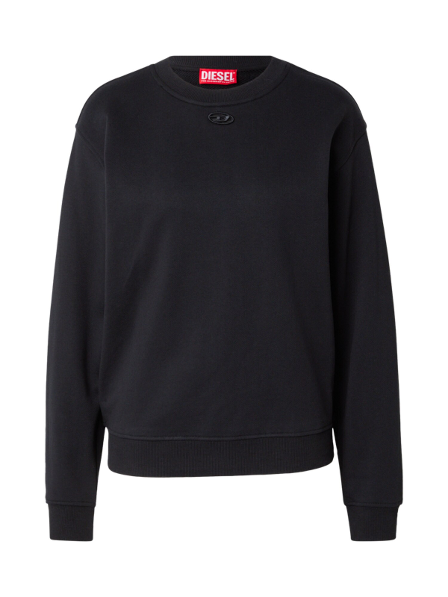 DIESEL Bluză de molton NORMY  negru