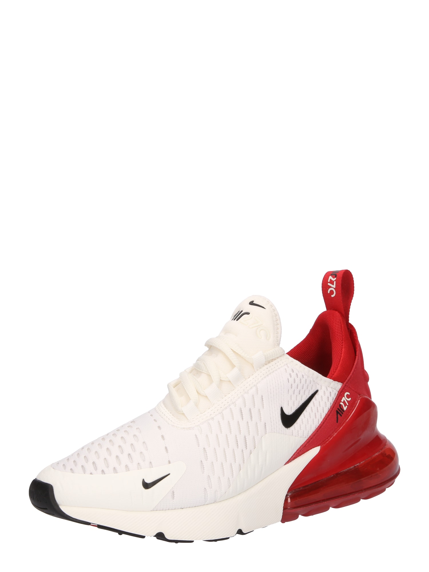 Nike Sportswear Rövid szárú sportcipők 'Air Max 270'  bézs / piros / fekete