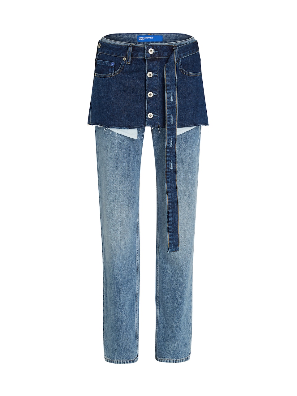 Jeans blå denim