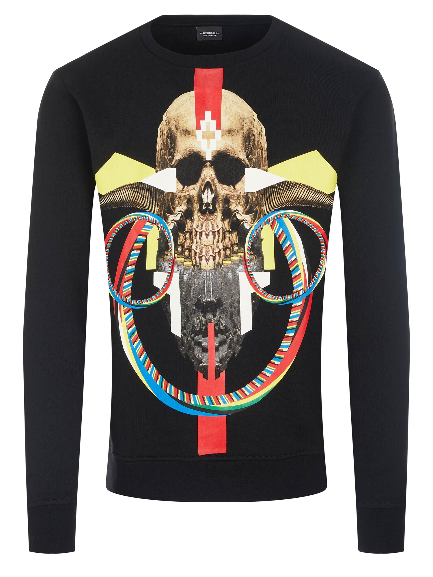 Marcelo Burlon Felpa 'Marcelo Burlon Pullover' nero