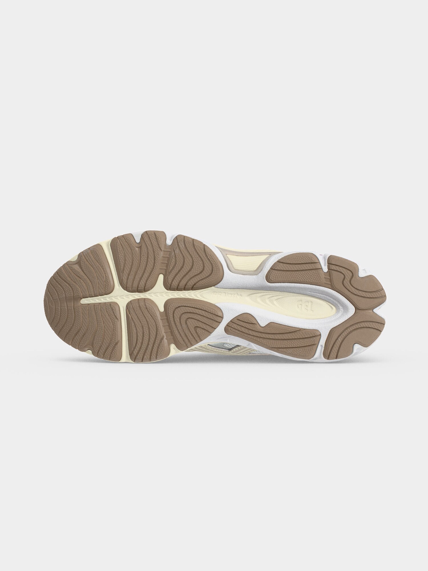 ASICS SportStyle Zapatillas deportivas bajas 'GEL-NYC 2.0'  beige / azul paloma / amarillo pastel / blanco – imagen 4