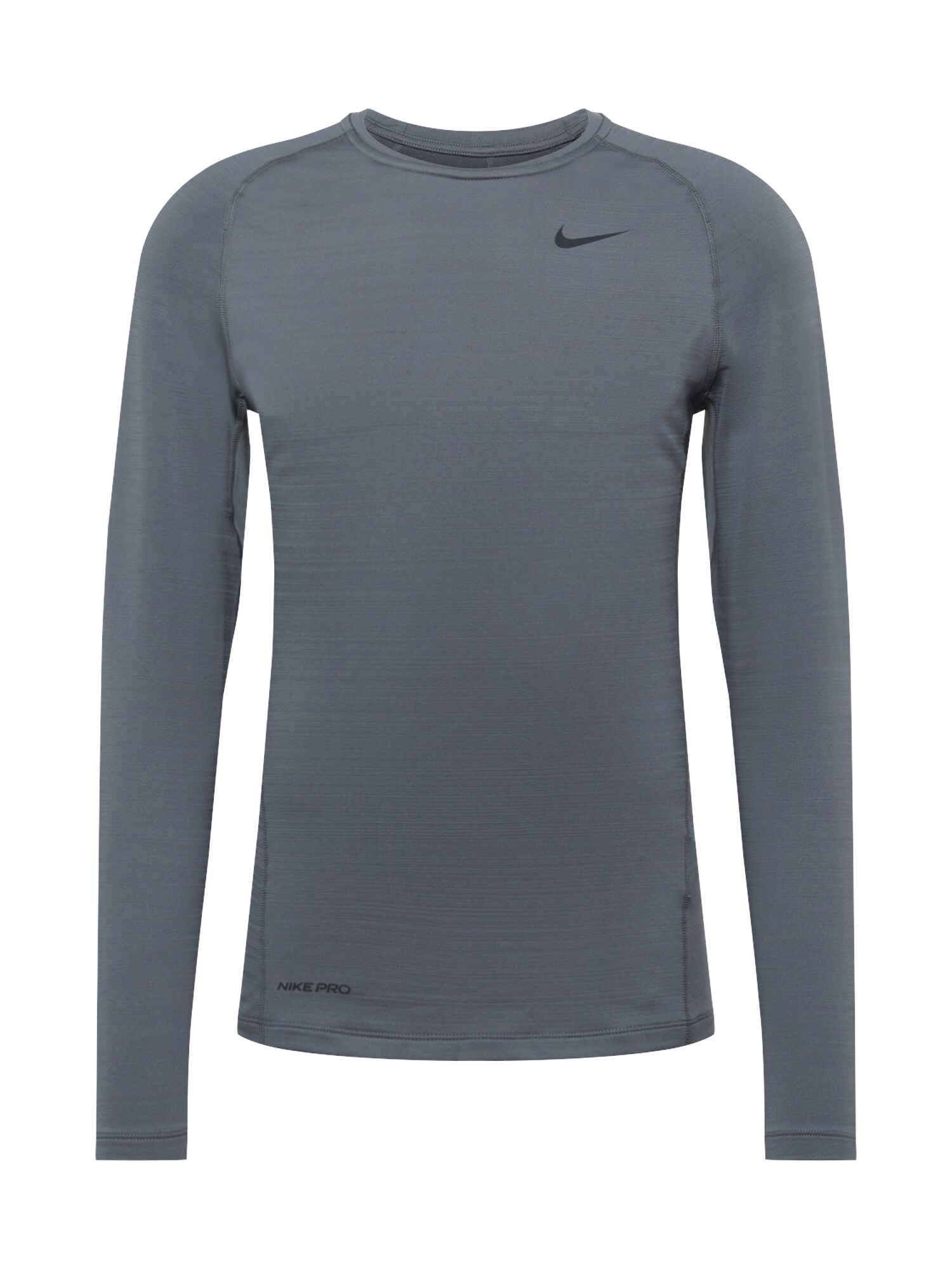 NIKE Sportiniai marškinėliai  tamsiai pilka / juoda