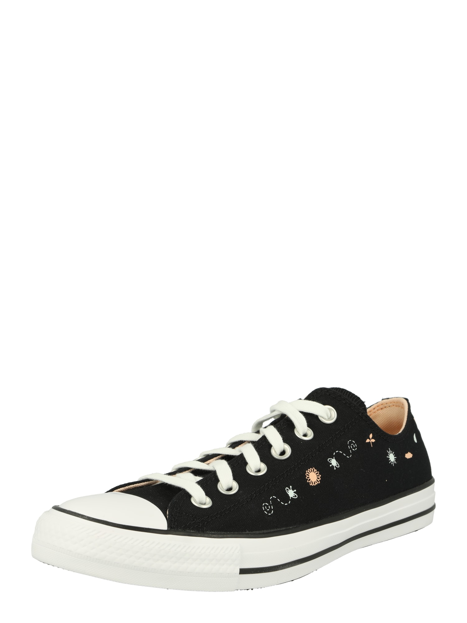 Converse CONVERSE Sneaker 'Chuck Taylor All Star' hellblau / pastellorange / schwarz / weiß