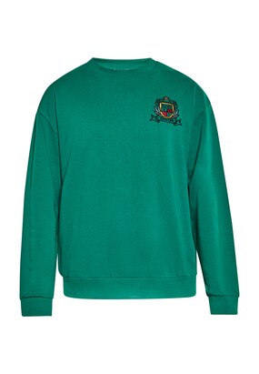 MO Sweatshirt Smaragd / Gemengde kleuren