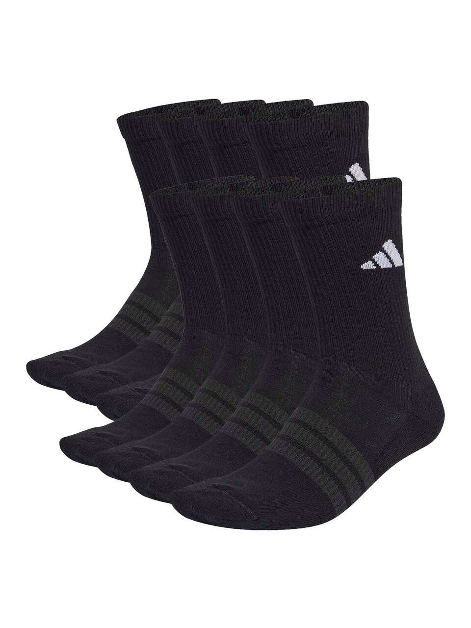 Sportsockor 'Essentials' mörkgrå / svart