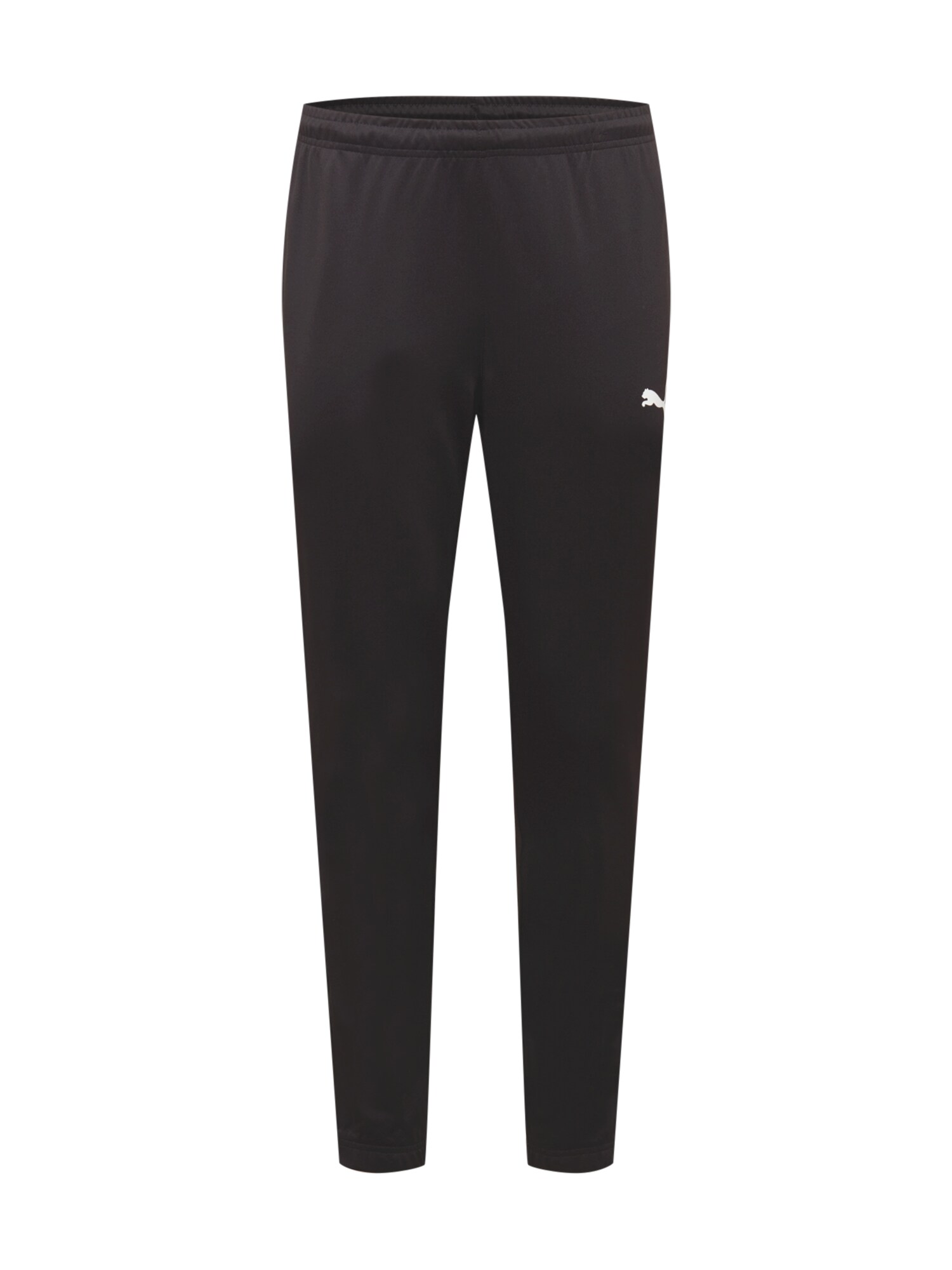 PUMA Pantaloni sport TeamRise  negru / alb